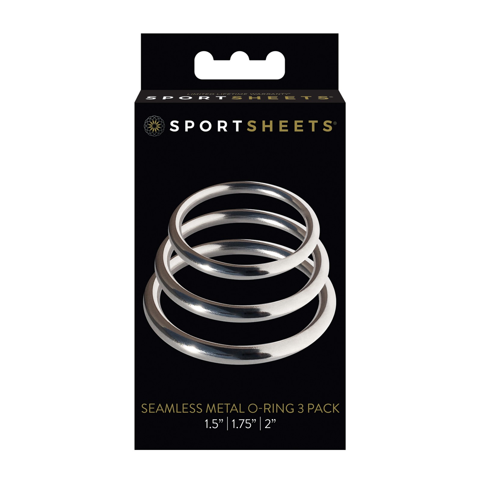Anillo de Metal Sportsheets - Paquete de 3 Anillo de Metal Sportsheets - Paquete de 3