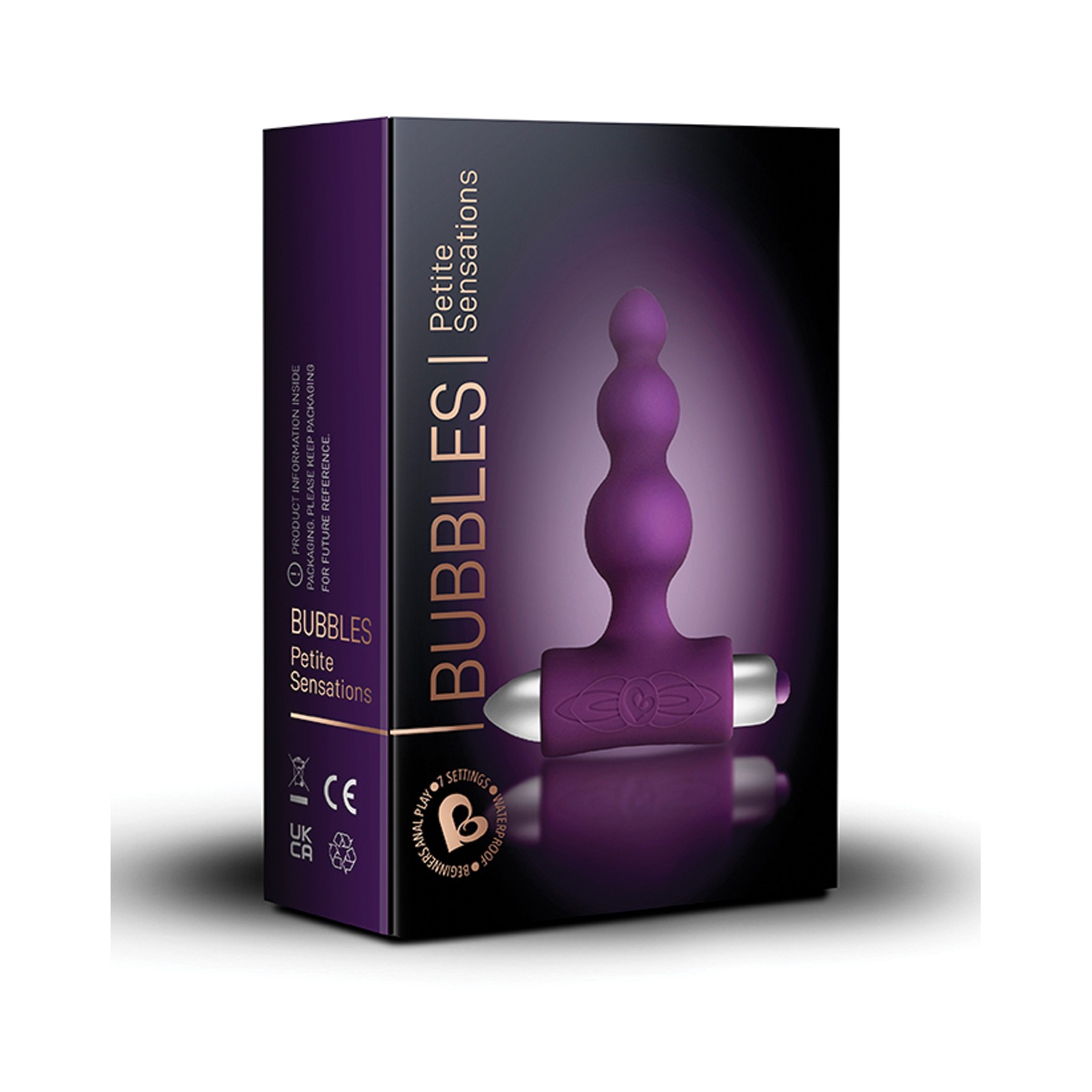 Rocks Off Petite Sensations Bubbles 7 Speed Purple Rocks Off Petite Sensations Bubbles 7 Speed Purple