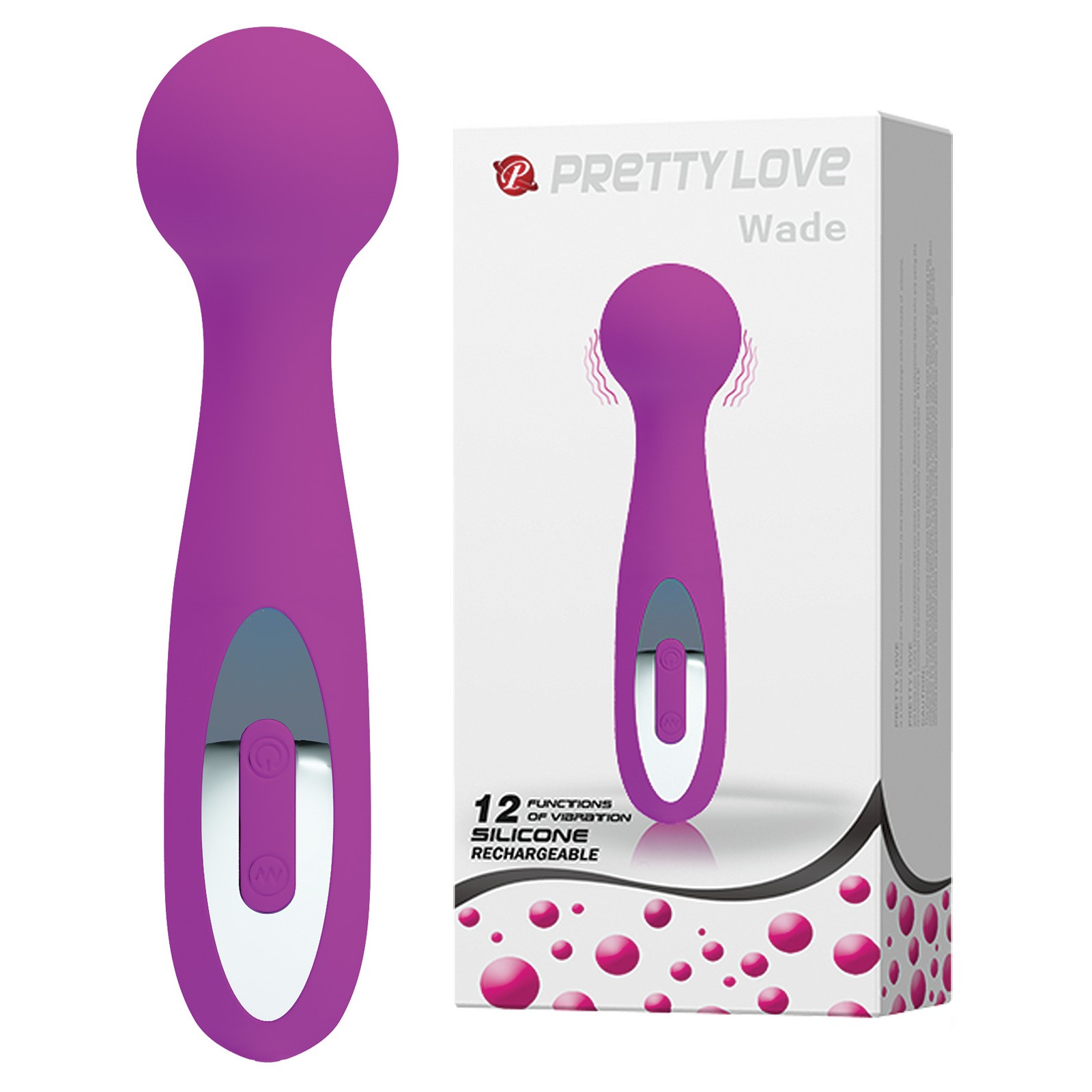 Pretty Love Wade Purple Massager Pretty Love Wade Purple Massager