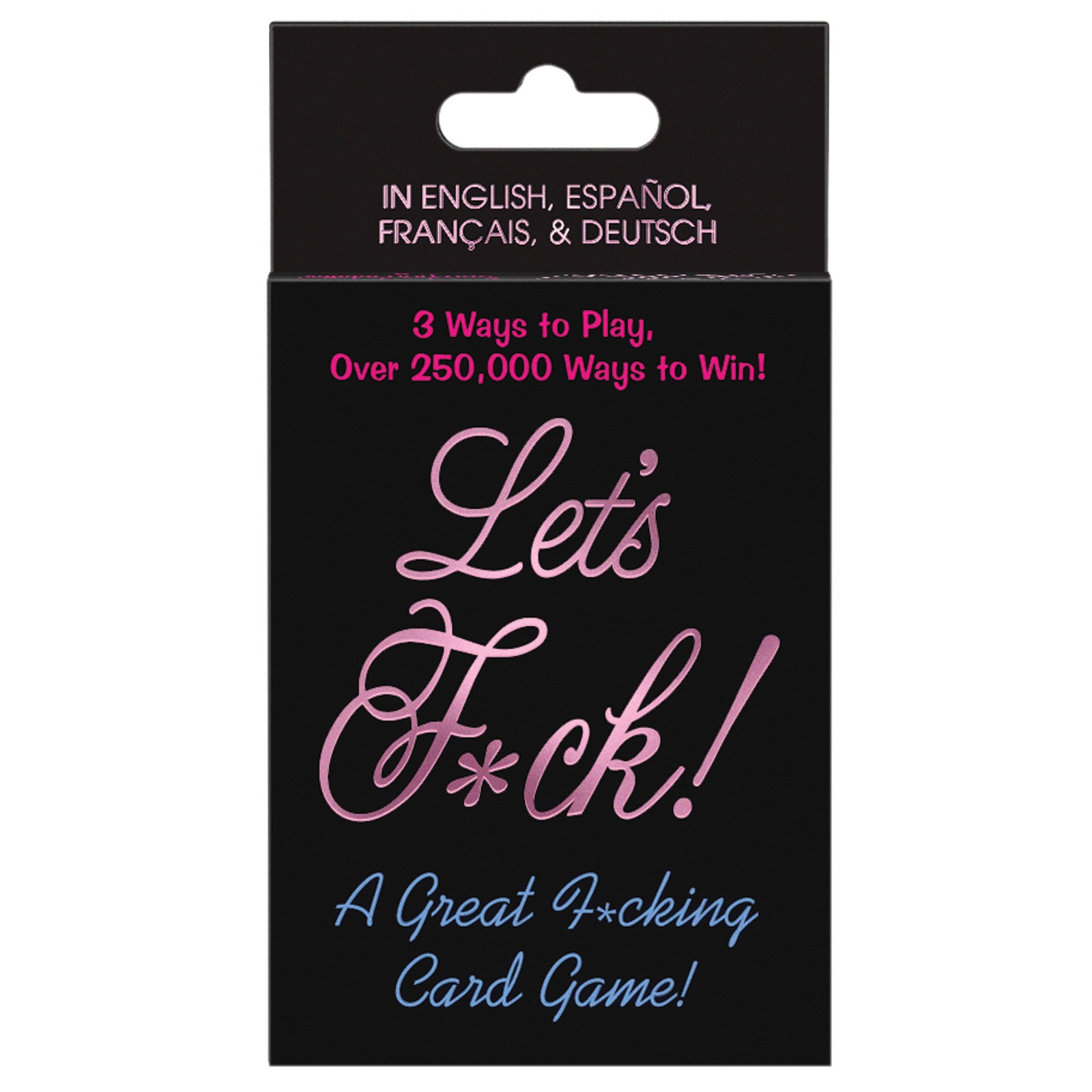 Juego de Cartas Let's Fuck para Noches Divertidas Juego de Cartas Let's Fuck para Noches Divertidas