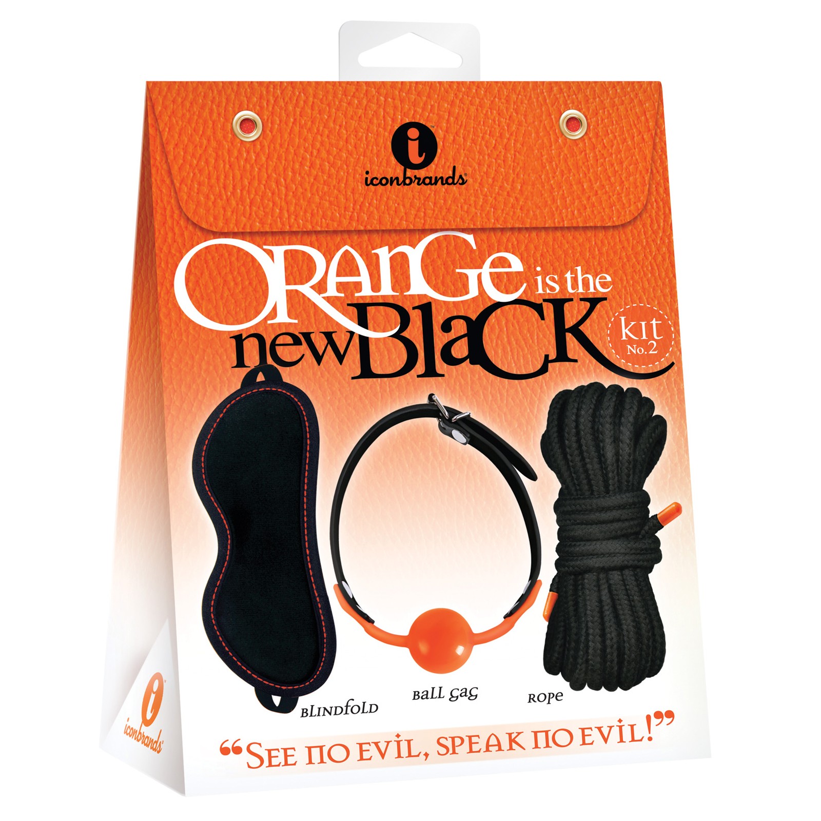 The 9's Orange is the New Black Kit #2 - Ultimate Bondage Kit The 9's Orange is the New Black Kit #2 - Ultimate Bondage Kit