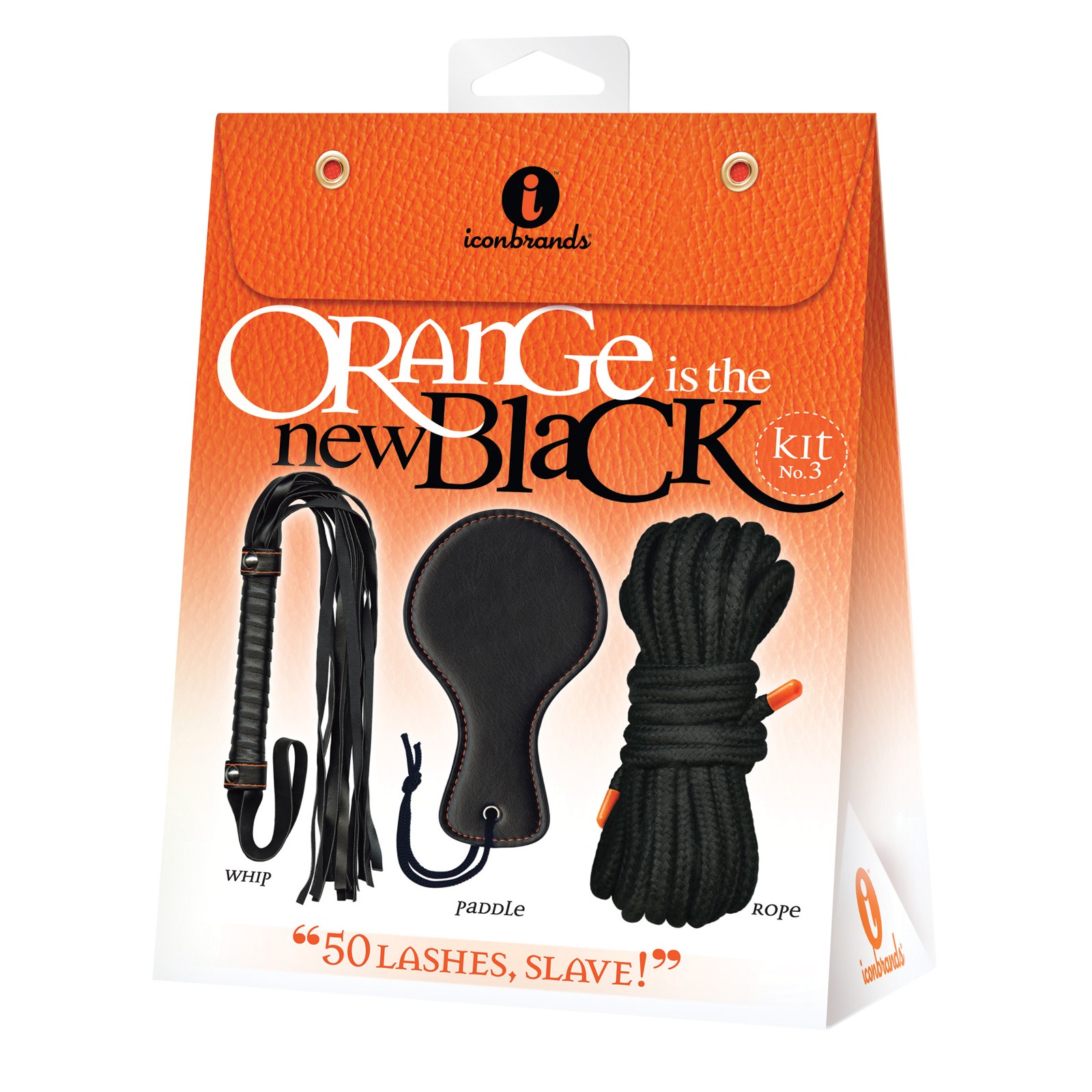 El Kit #3 Naranja es el Nuevo Negro - 50 Látigos Esclavo El Kit #3 Naranja es el Nuevo Negro - 50 Látigos Esclavo