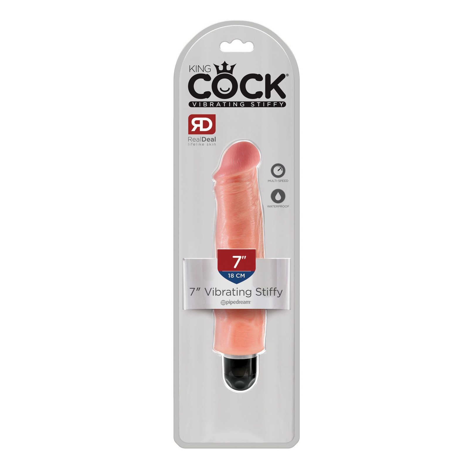 King Cock 7'' Vibrador Realista King Cock 7'' Vibrador Realista