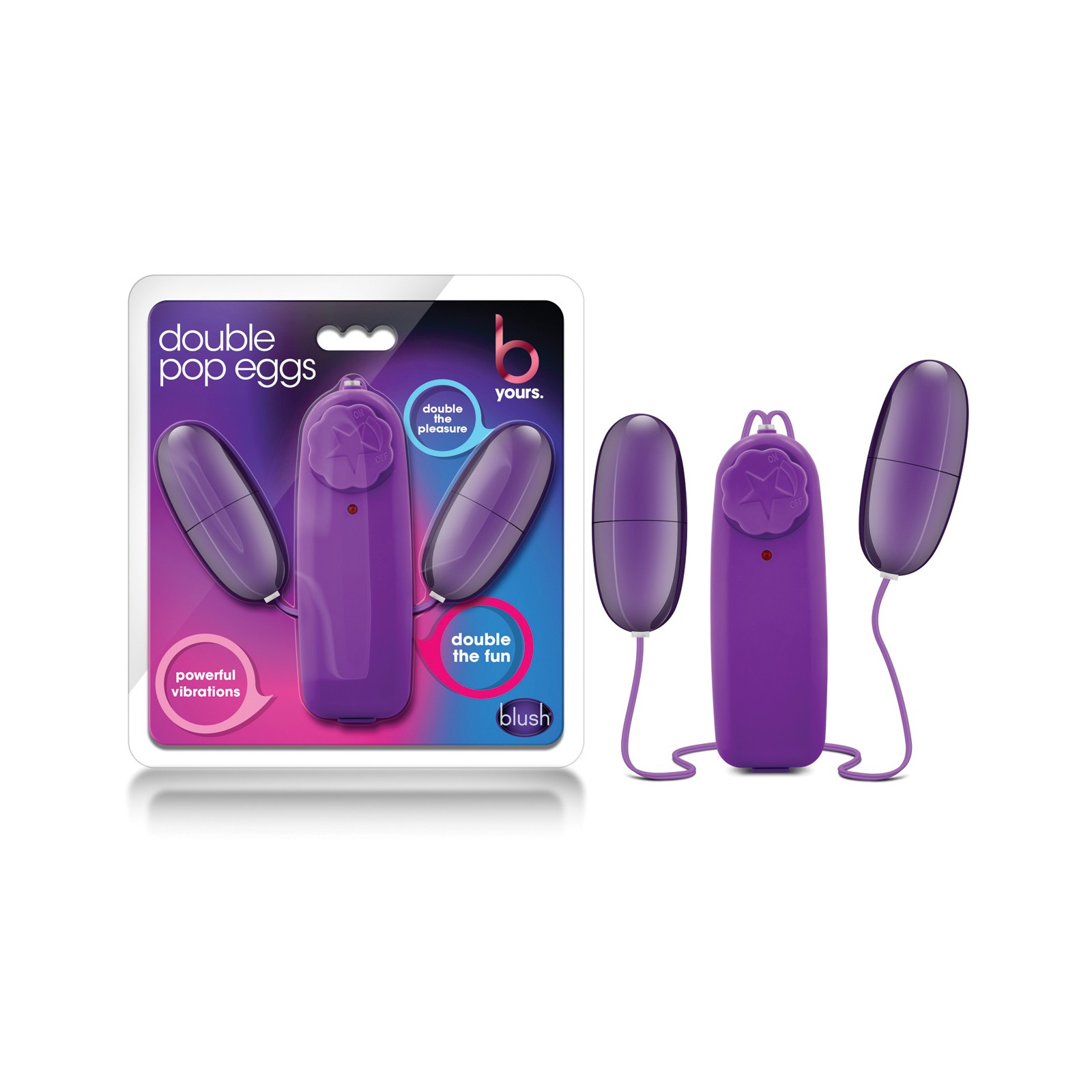 Double Pop Eggs for Enhanced Pleasure Double Pop Eggs for Enhanced Pleasure
