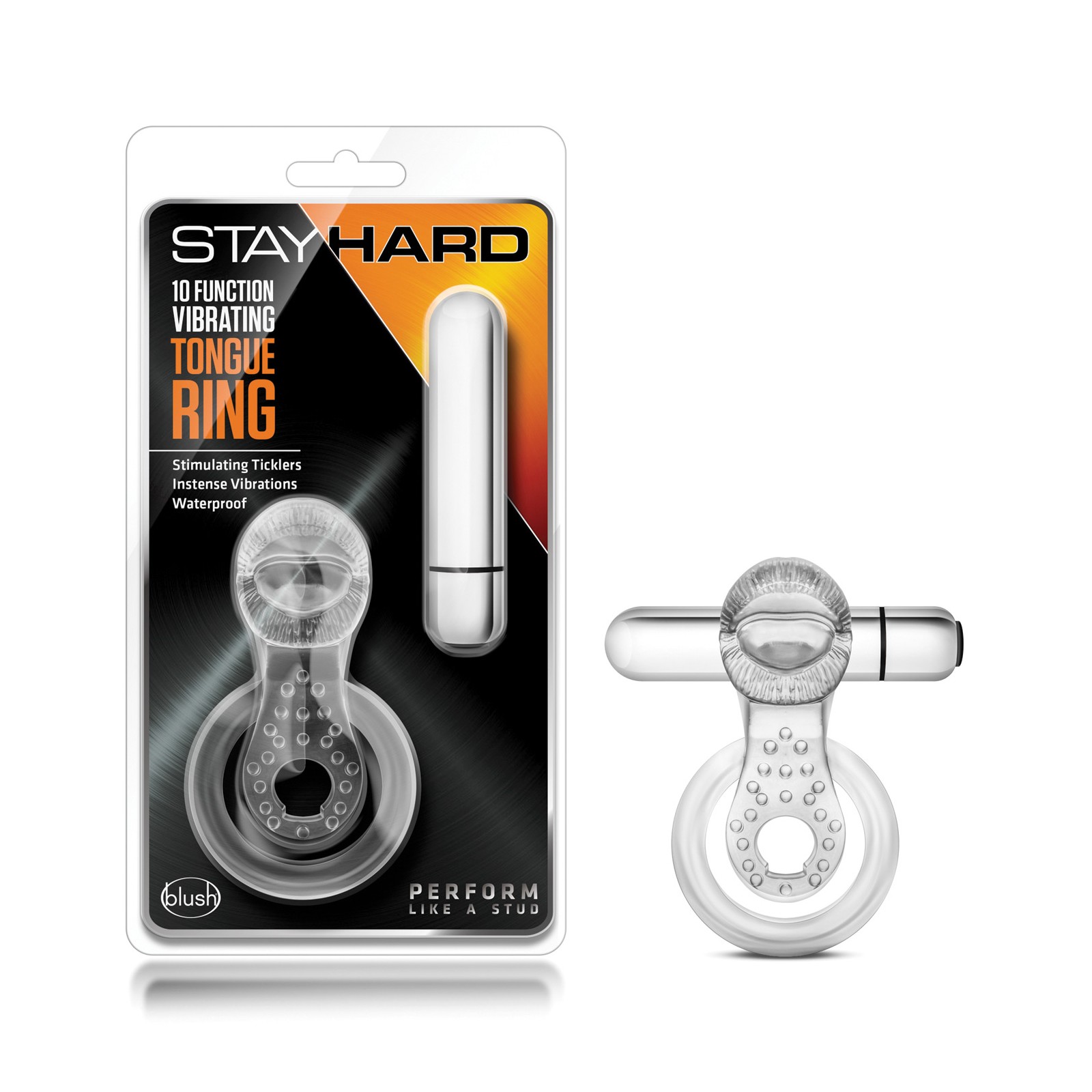 Anillo Lingual Vibrante Stay Hard - Blush Anillo Lingual Vibrante Stay Hard - Blush