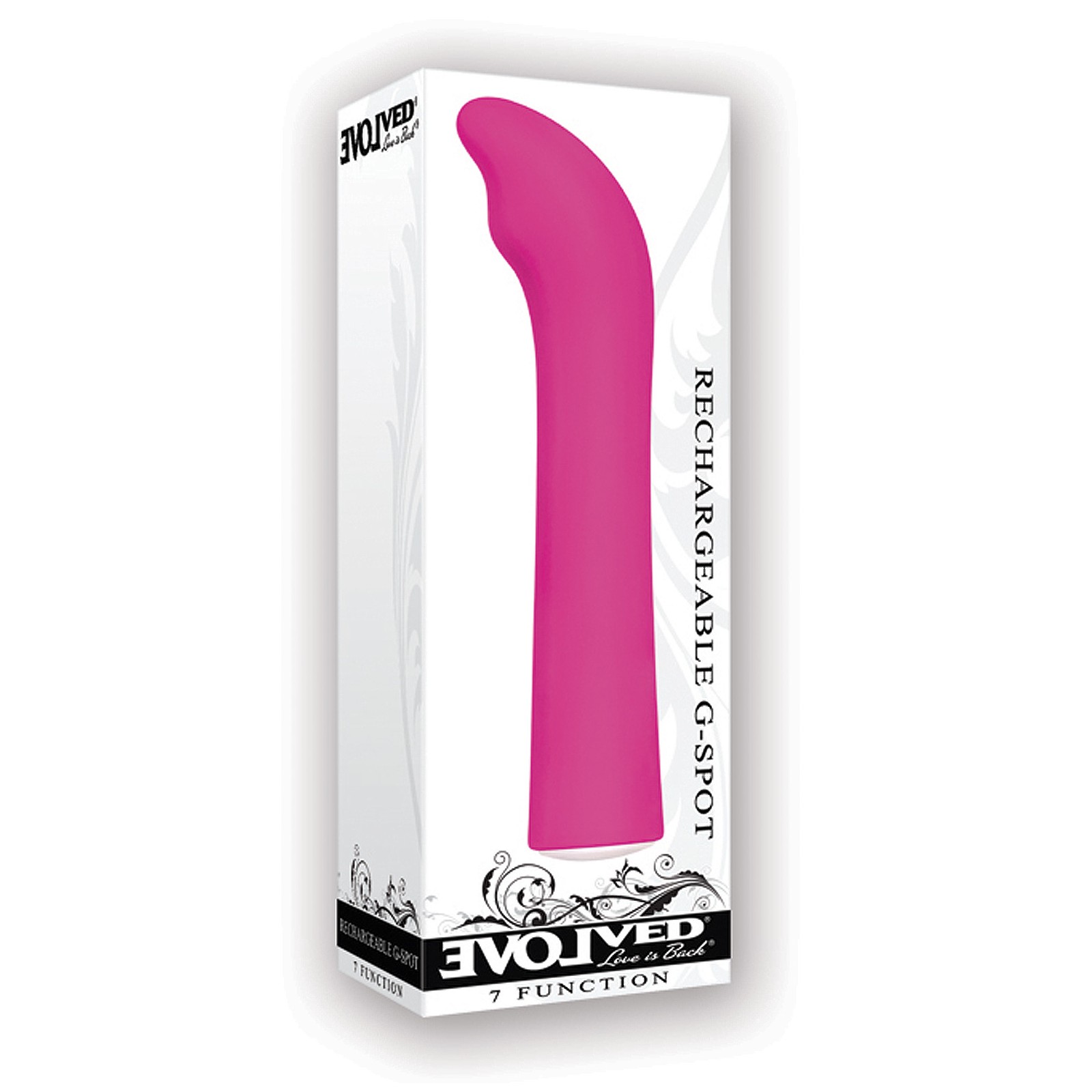 Evolved Rechargeable G Spot Vibe Pink Evolved Rechargeable G Spot Vibe Pink