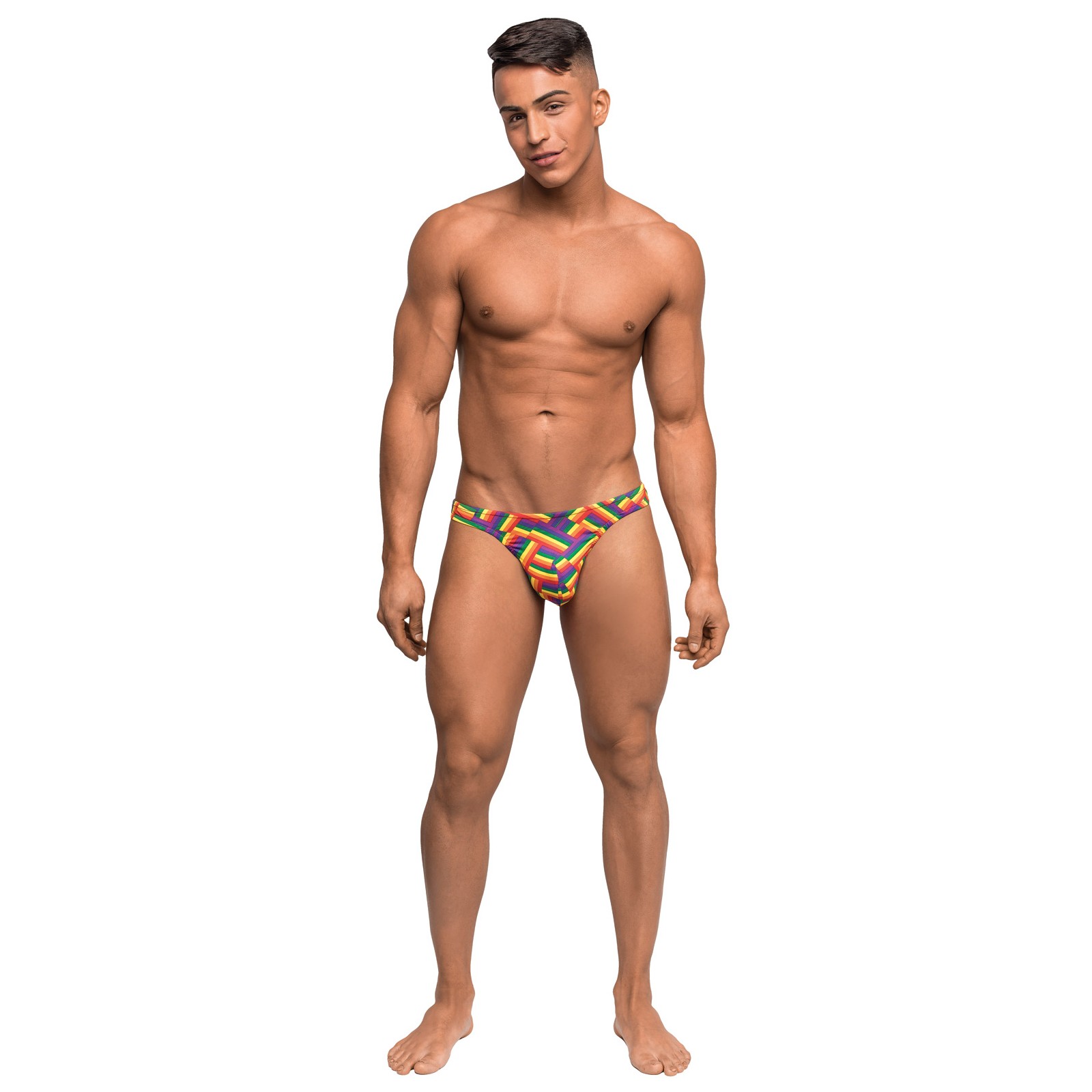 Tanga de Contorno Pride Fest Arcoíris Tanga de Contorno Pride Fest Arcoíris