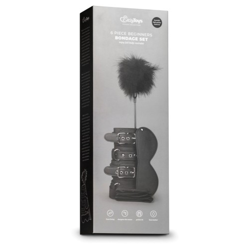 Kit de Fantasía de Bondage para Principiantes - Negro
