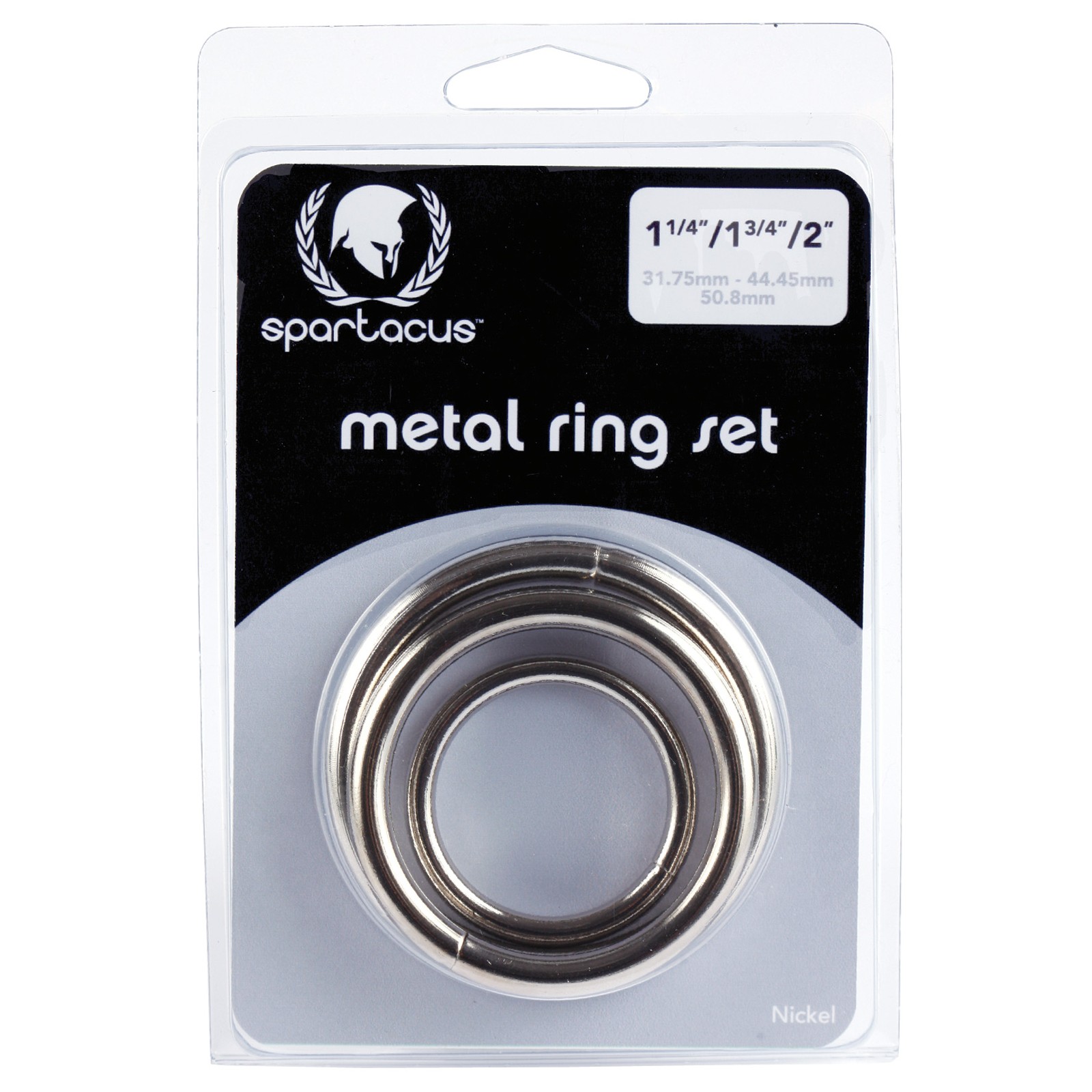 Set de Anillos Metálicos Spartacus - Pack de 3 Set de Anillos Metálicos Spartacus - Pack de 3