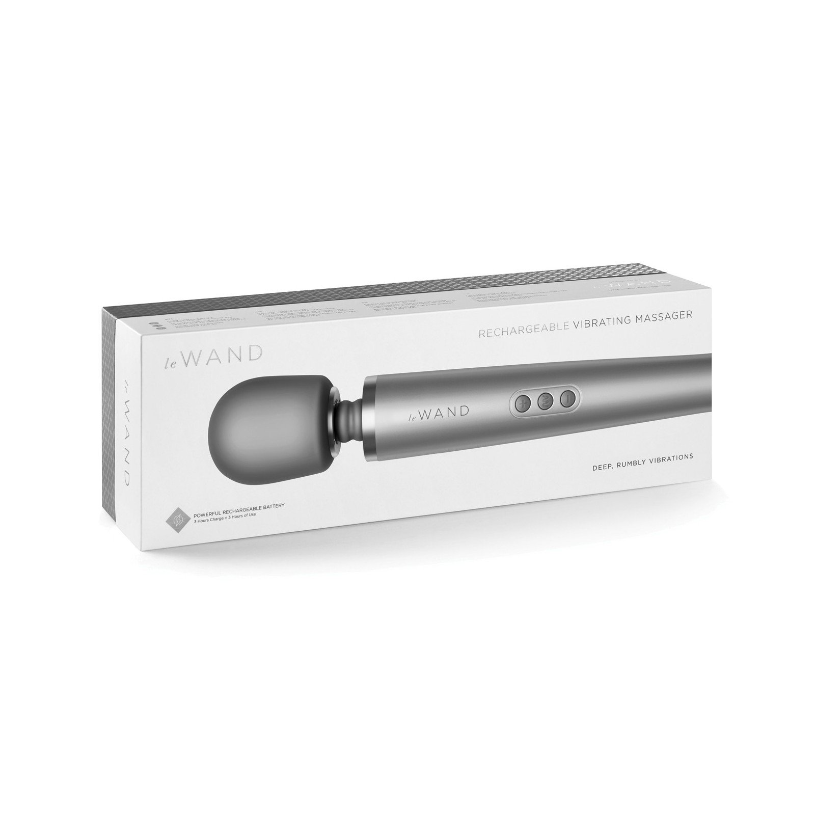 Masajeador Recargable Le Wand - Placer Intenso con Estilo Masajeador Recargable Le Wand - Placer Intenso con Estilo