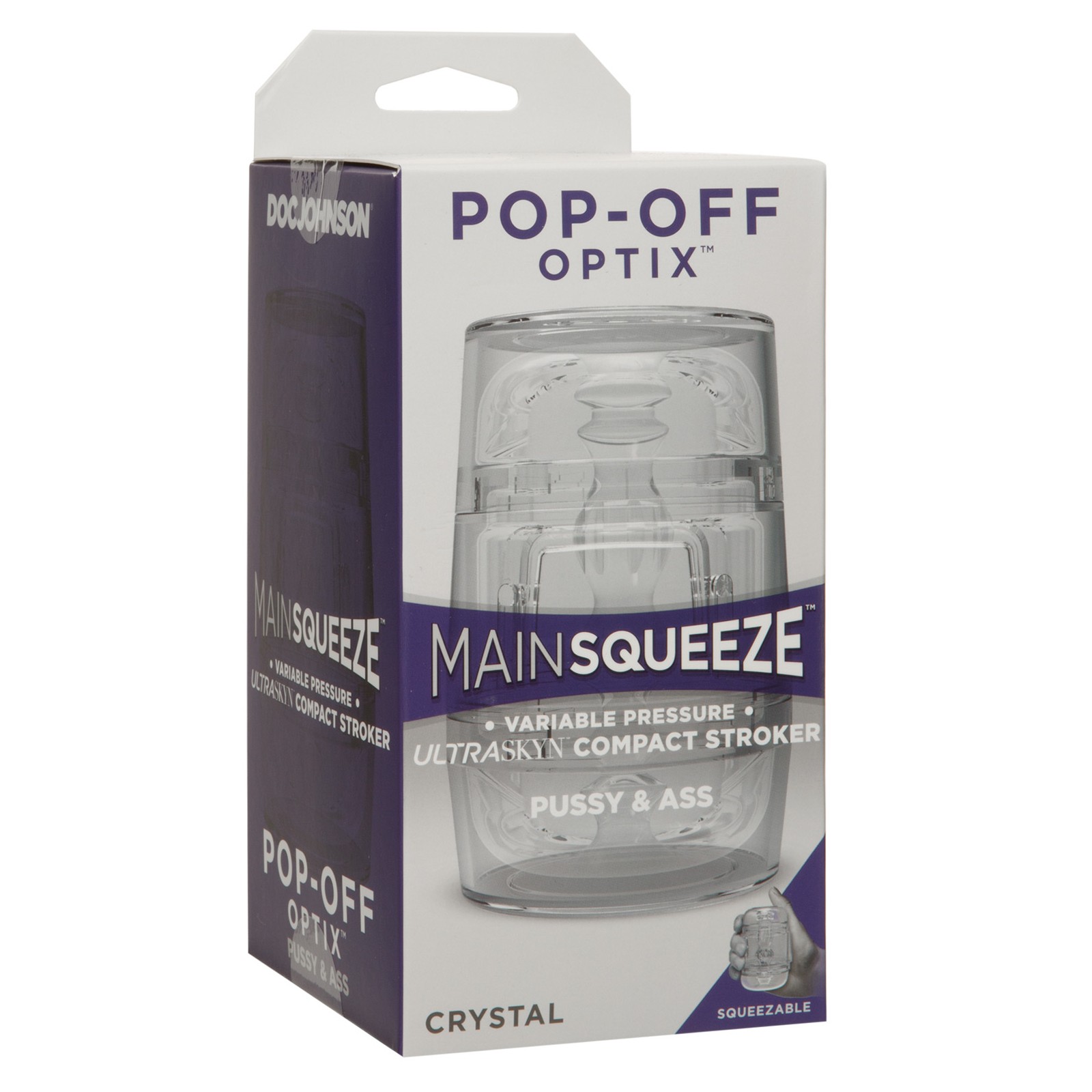 Main Squeeze Pop Off Optix - Stroking Cristal Main Squeeze Pop Off Optix - Stroking Cristal