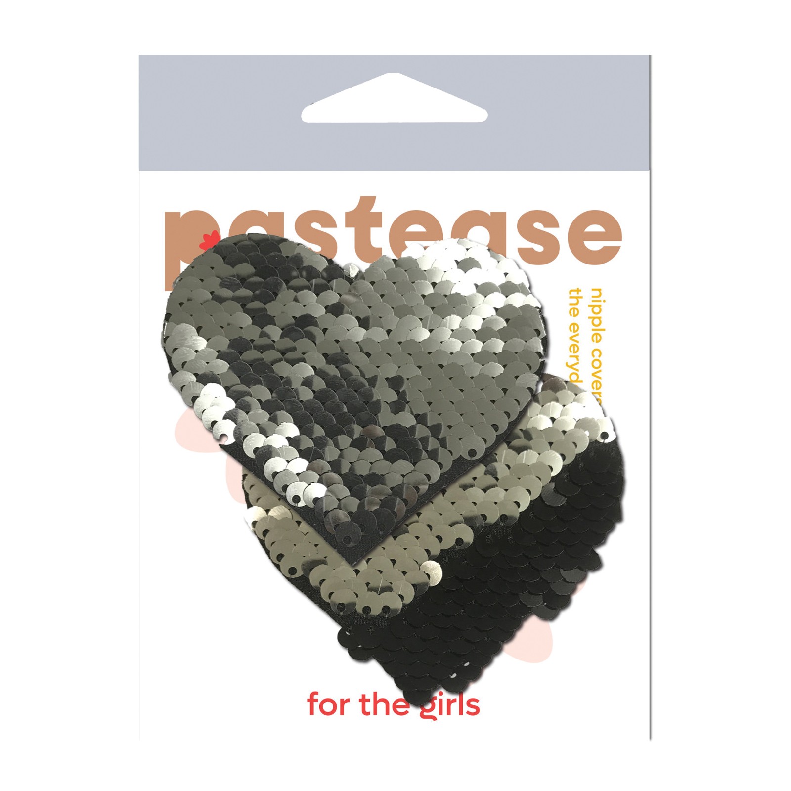 Pastease Premium Color Changing Flip Sequins Heart Pastease Premium Color Changing Flip Sequins Heart