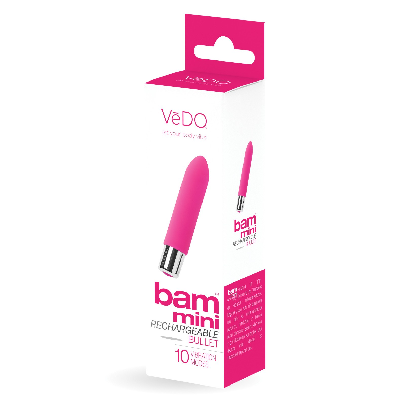 VeDO Bam Mini Rechargeable Bullet Vibe VeDO Bam Mini Rechargeable Bullet Vibe