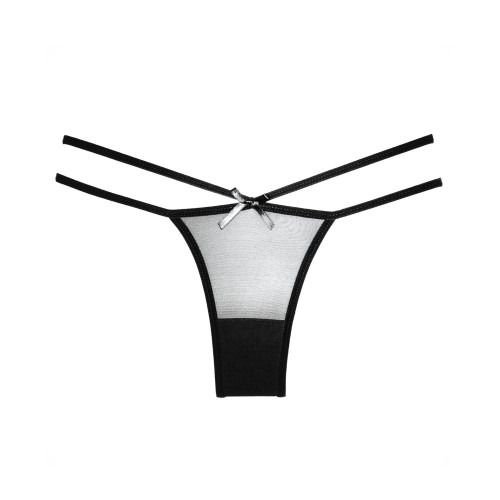 Panty Adore Sheer Naughty Vanilla Negro