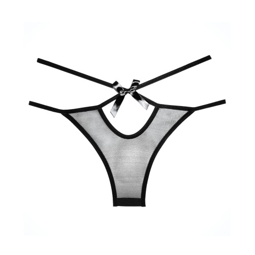 Panty Adore Sheer Naughty Vanilla Negro