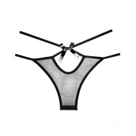 Panty Adore Sheer Naughty Vanilla Negro