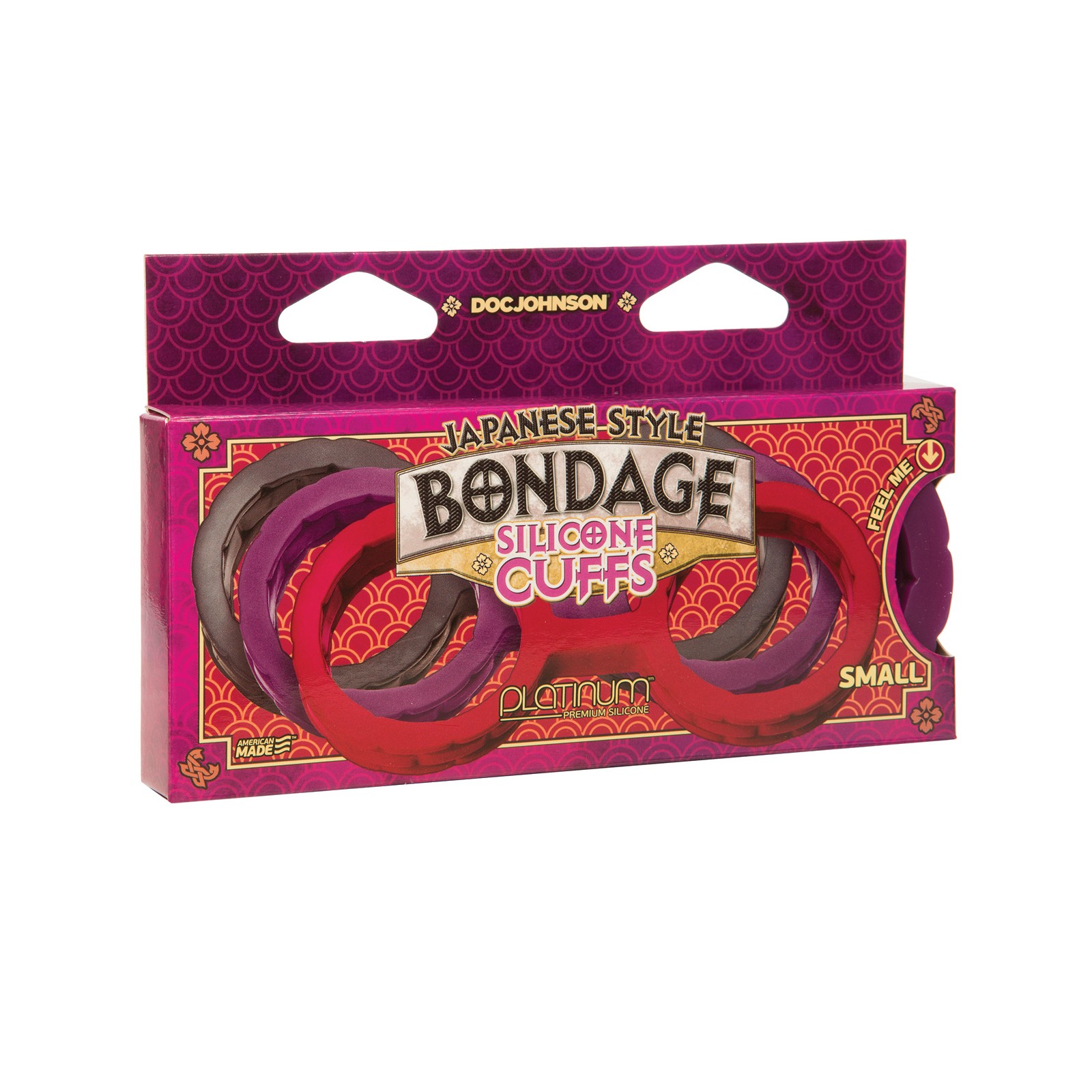 Grilletes de Silicona para Bondage Japonés Pequeños - Púrpura Jugar Grilletes de Silicona para Bondage Japonés Pequeños - Púrpura Jugar