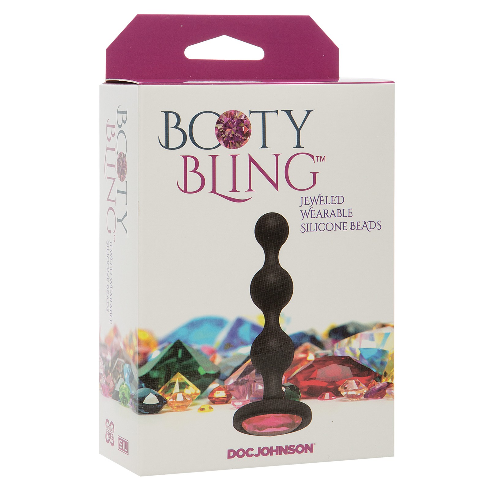 Bolas de Silicona Wearable Booty Bling Rosa Bolas de Silicona Wearable Booty Bling Rosa