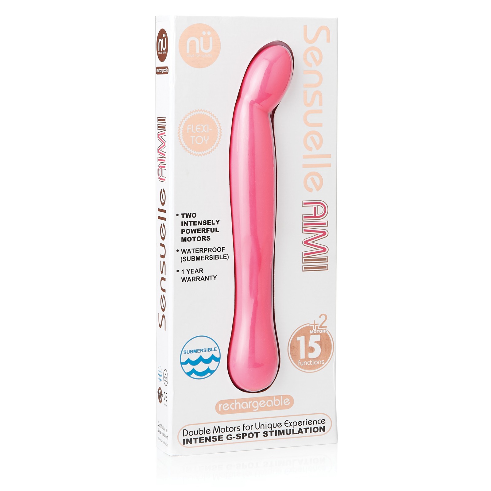 Vibrador Nu Sensuelle Aimii en Rosa Vibrador Nu Sensuelle Aimii en Rosa