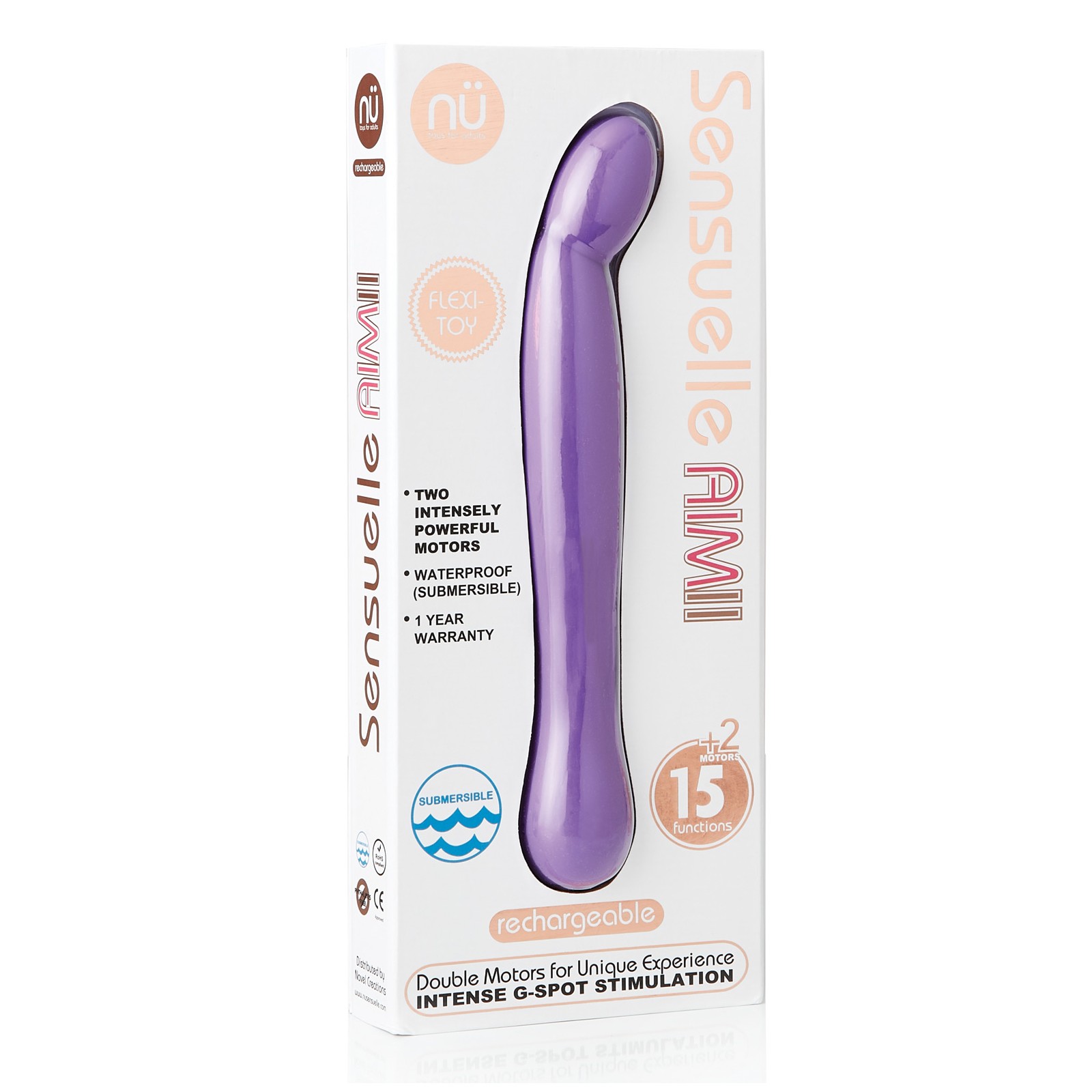 Nu Sensuelle Aimii Vibrator in Purple Nu Sensuelle Aimii Vibrator in Purple