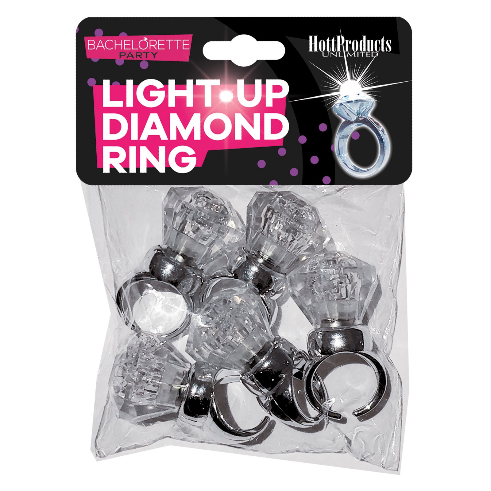 Light Up Diamond Rings for Bachelorette Parties and Fun Light Up Diamond Rings for Bachelorette Parties and Fun