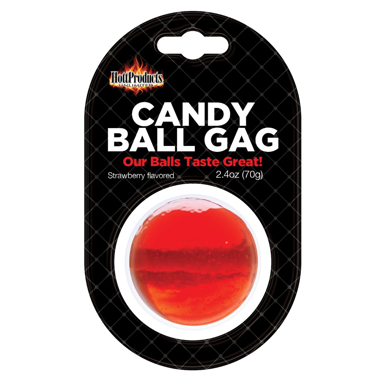 Gag de Bola de Dulce - Fresa Gag de Bola de Dulce - Fresa