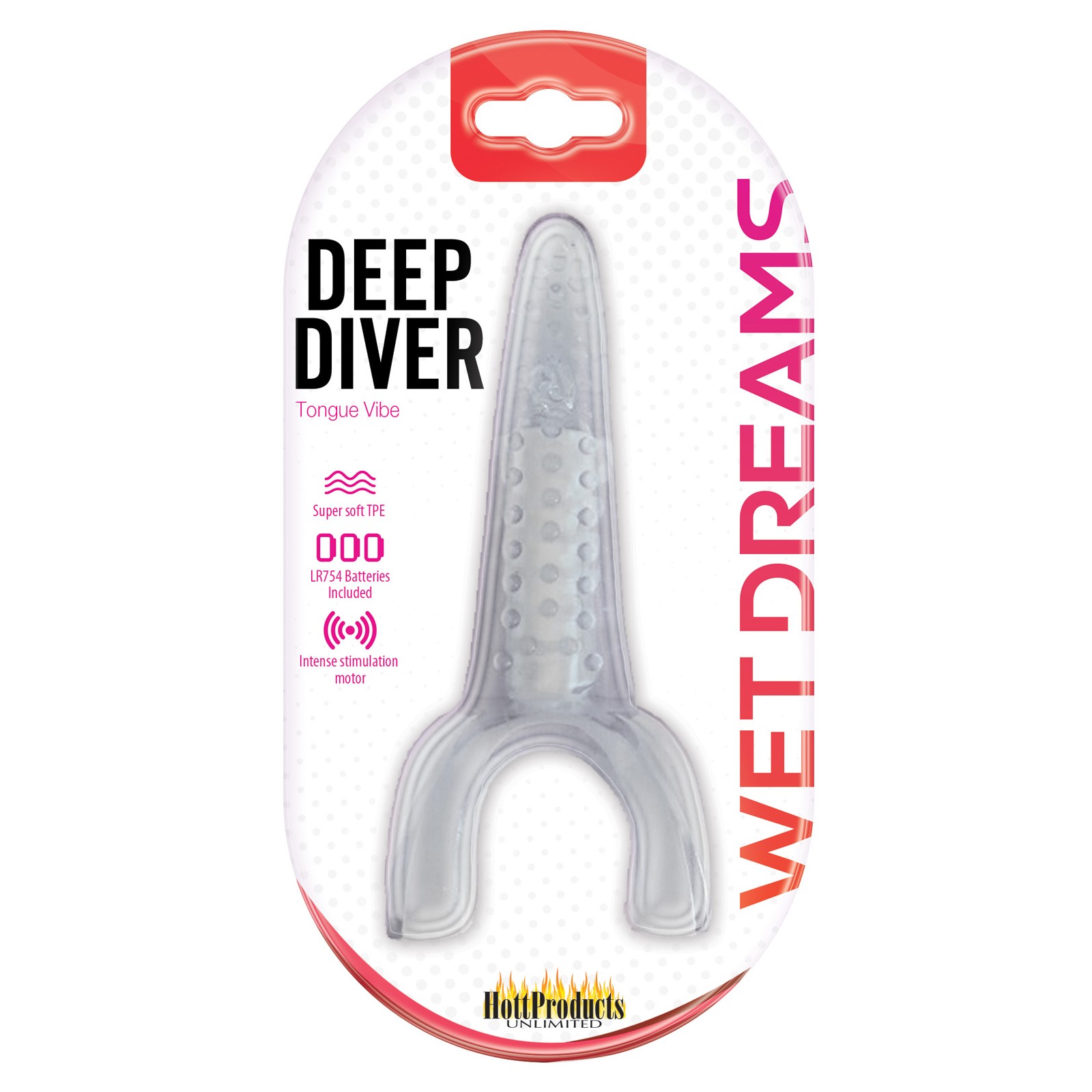 Tongue Star Deep Diver Vibe Transparente Tongue Star Deep Diver Vibe Transparente