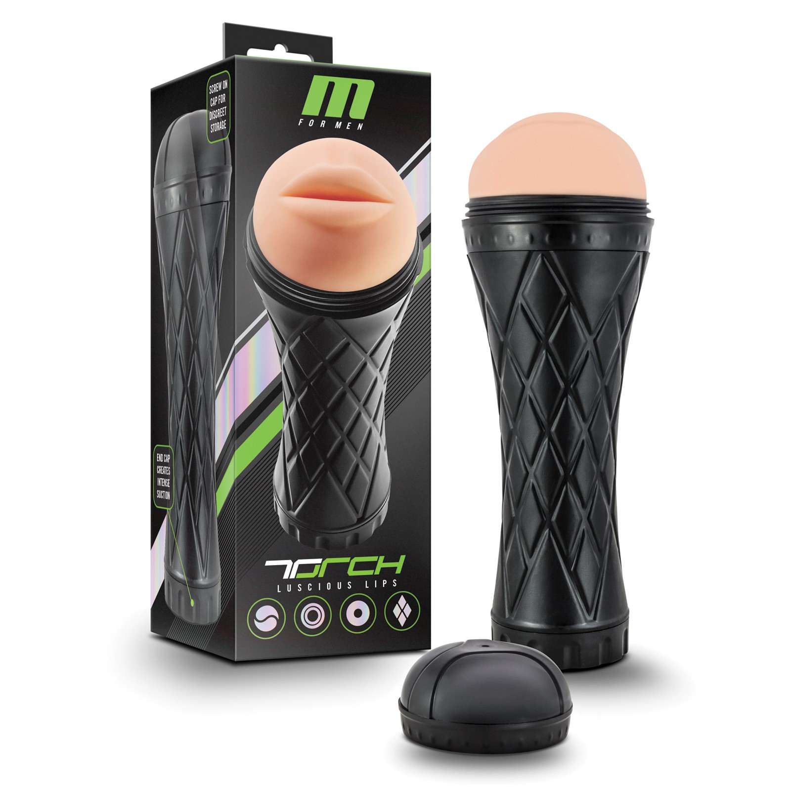 Blush M for Men Torch Luscious Lips Masturbator Blush M for Men Torch Luscious Lips Masturbator