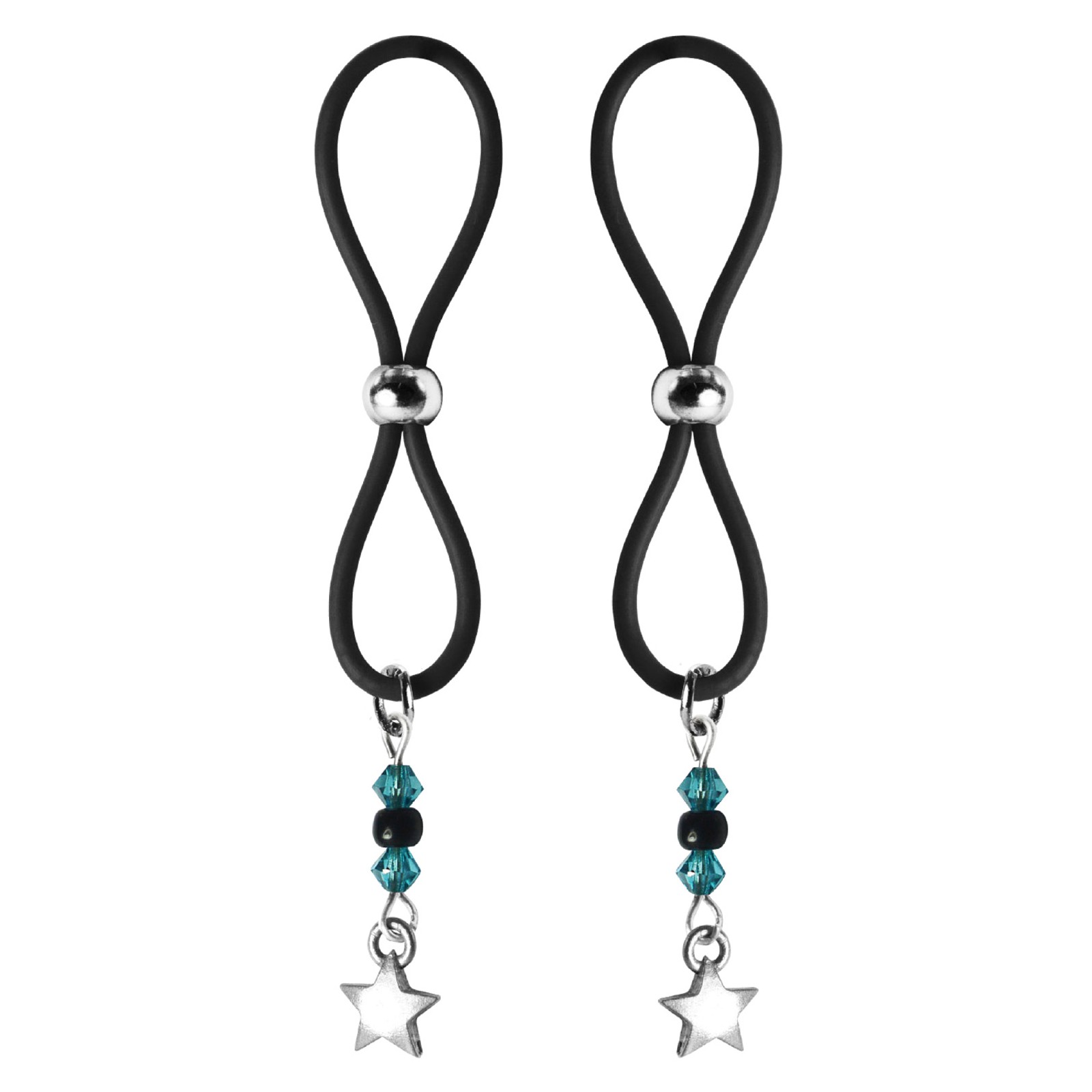 Bijoux de Nip Nipple Halos with Star Charm Bijoux de Nip Nipple Halos with Star Charm