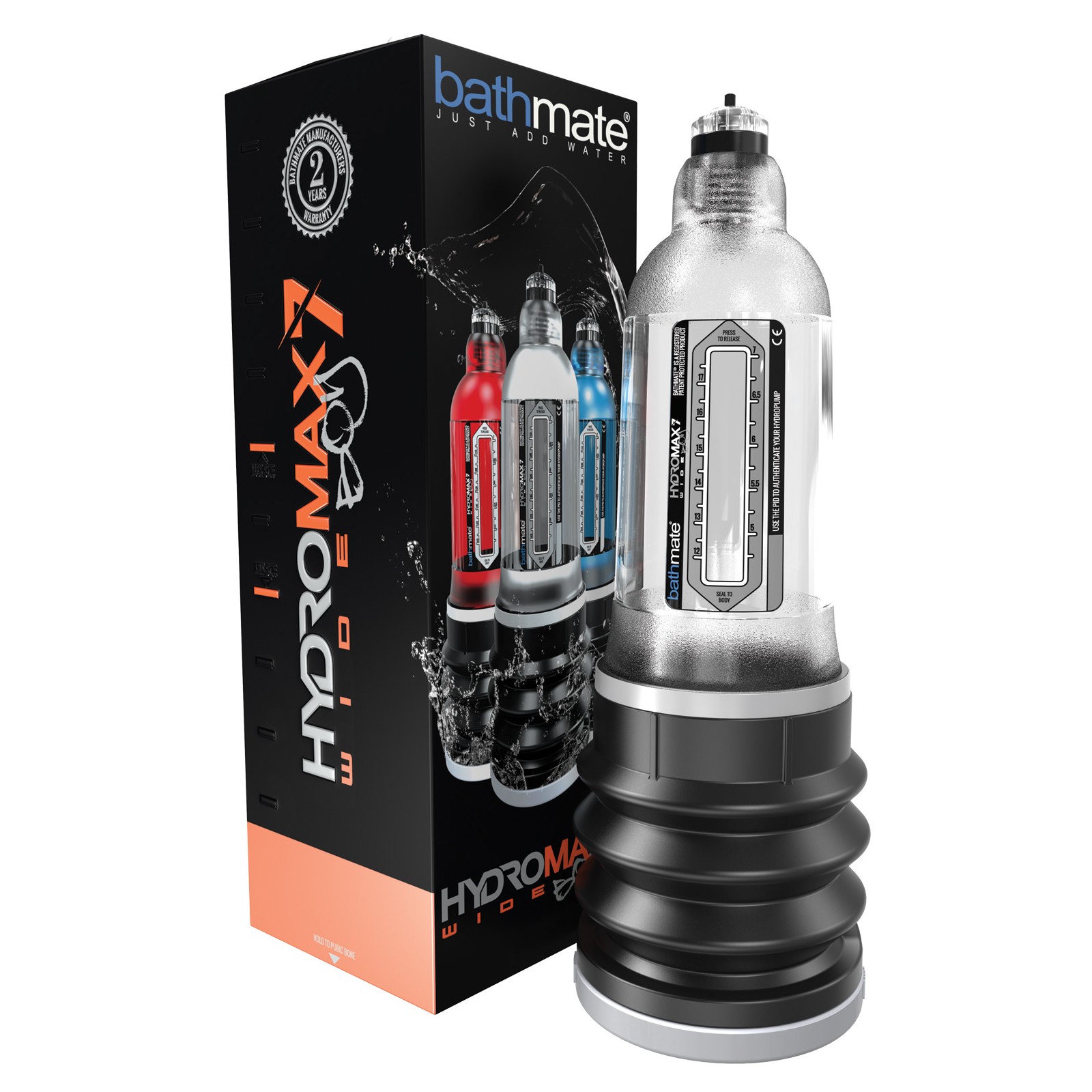 Hydromax 7 Wide Boy - Clear Hydromax 7 Wide Boy - Clear
