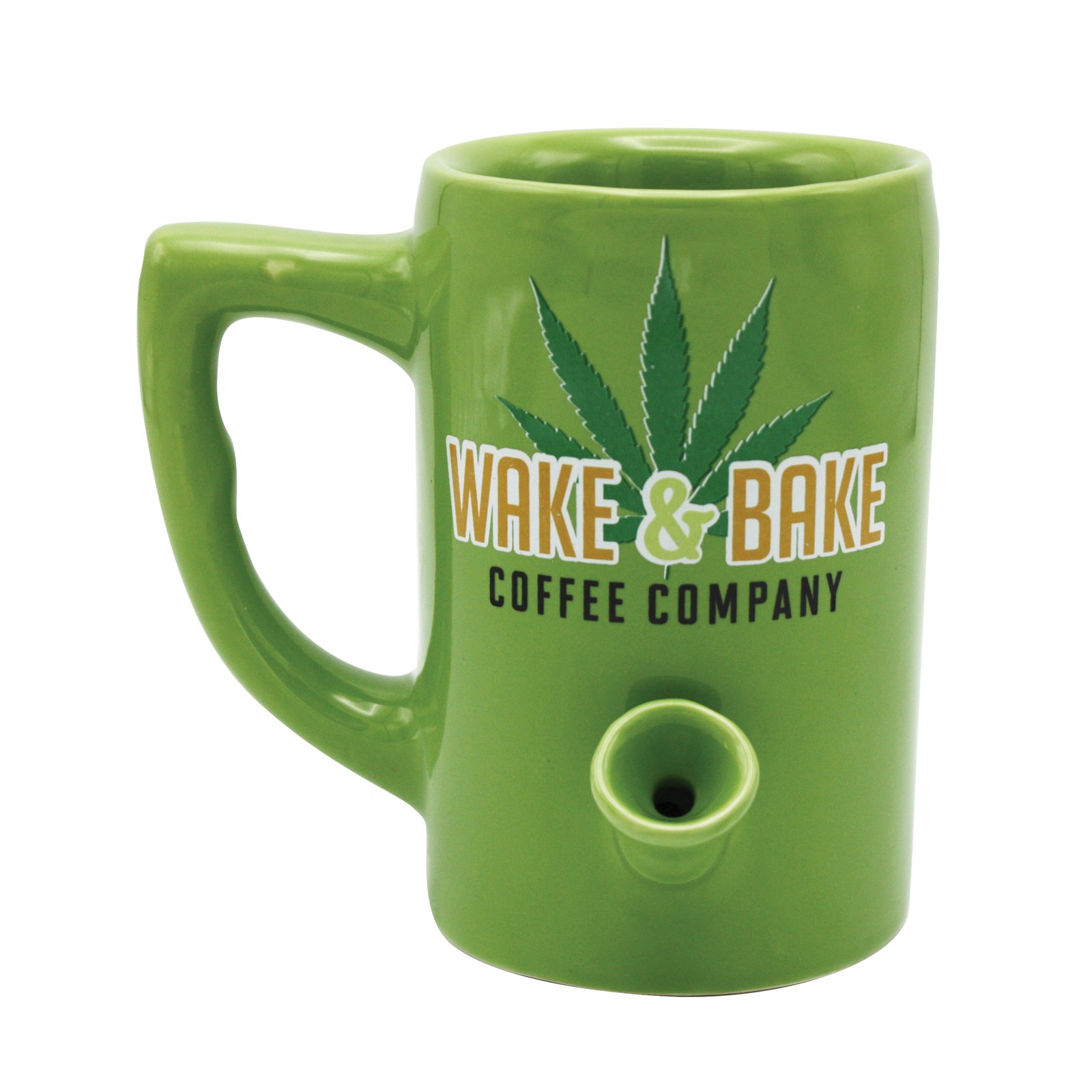 Taza Wake & Bake - 10 oz Verde Taza Wake & Bake - 10 oz Verde