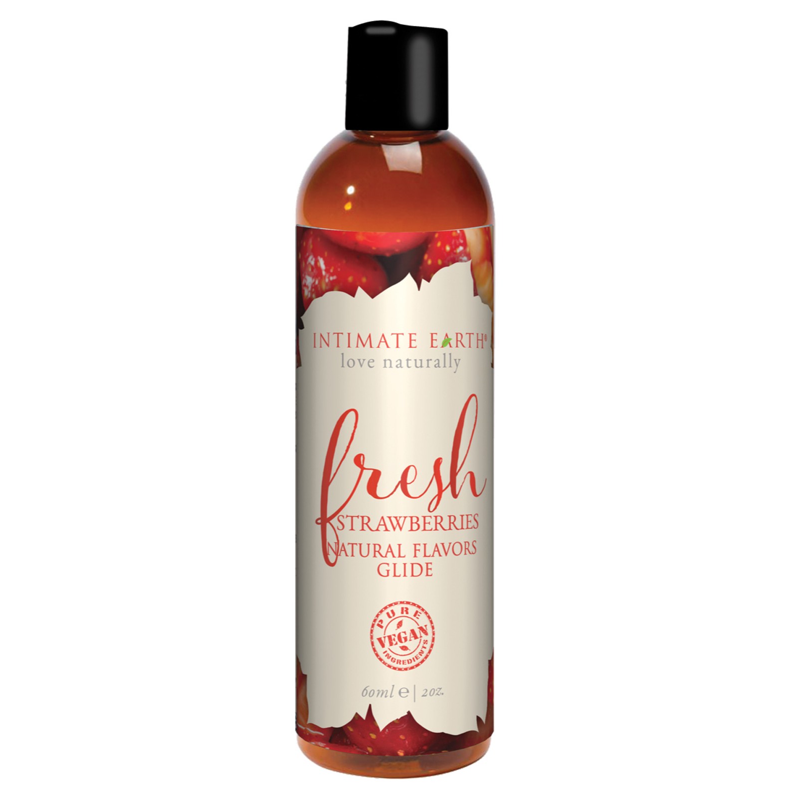 Intimate Earth Natural Flavors Glide Fresh Strawberries Intimate Earth Natural Flavors Glide Fresh Strawberries