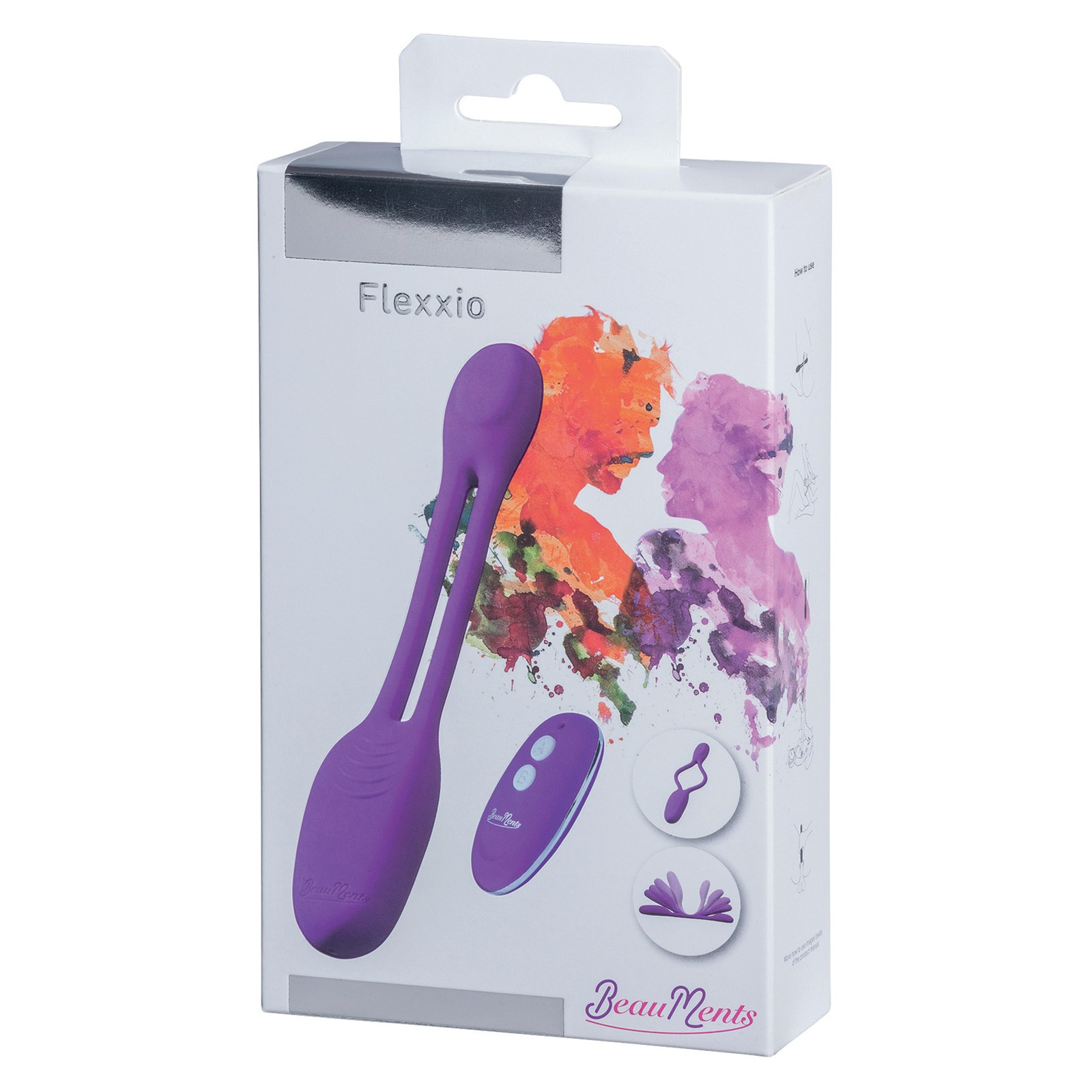 Vibrador BeauMents Flexxio Púrpura Vibrador BeauMents Flexxio Púrpura