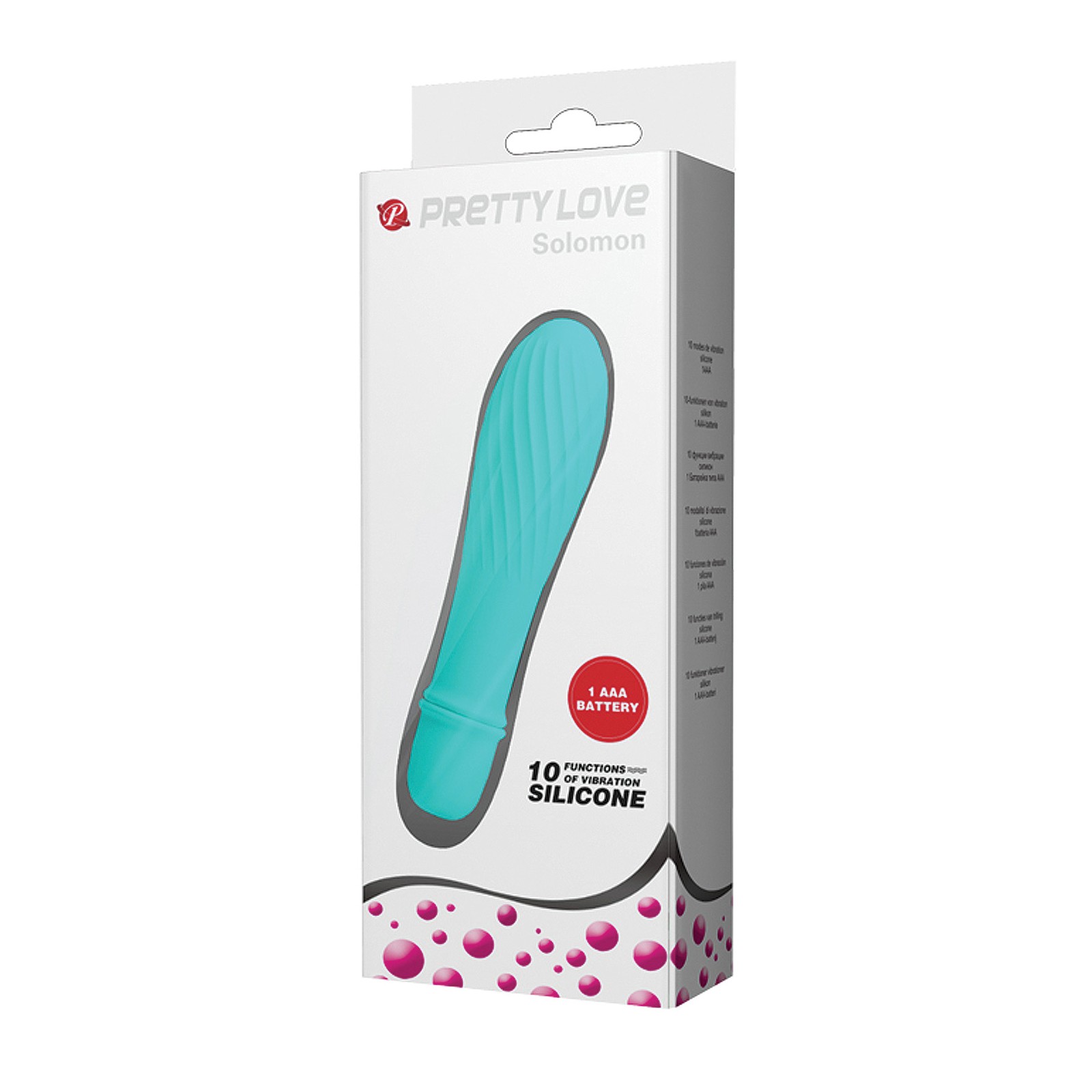 Pretty Love Solomon Vibrador G-Spot Verde Agua Pretty Love Solomon Vibrador G-Spot Verde Agua