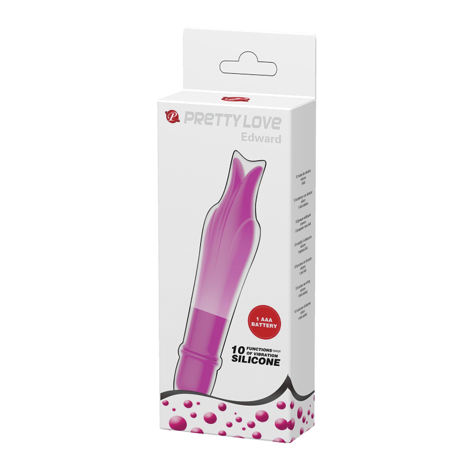 Pretty Love Edward G-Spot Vibrator Fuchsia Pretty Love Edward G-Spot Vibrator Fuchsia