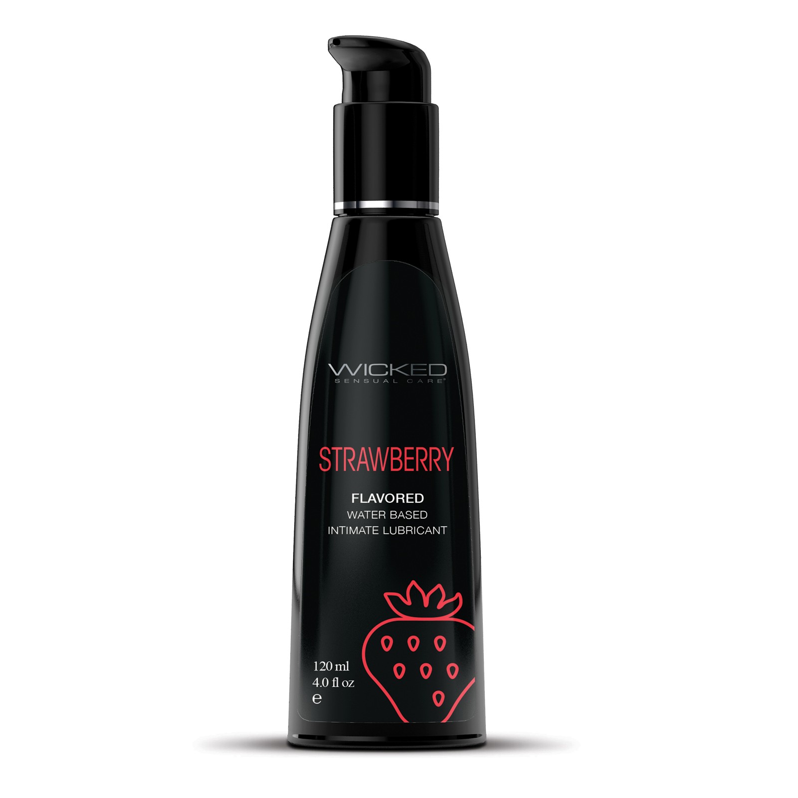 Lubricante Wicked Aqua Fresa para Placer Oral Lubricante Wicked Aqua Fresa para Placer Oral