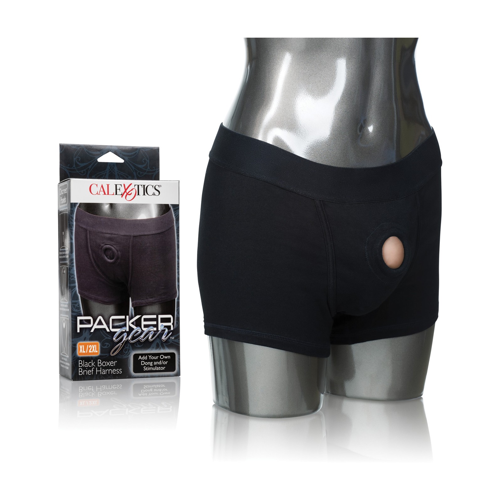 Arnés Boxer Brief Packer Gear Negro XL/2XL Arnés Boxer Brief Packer Gear Negro XL/2XL
