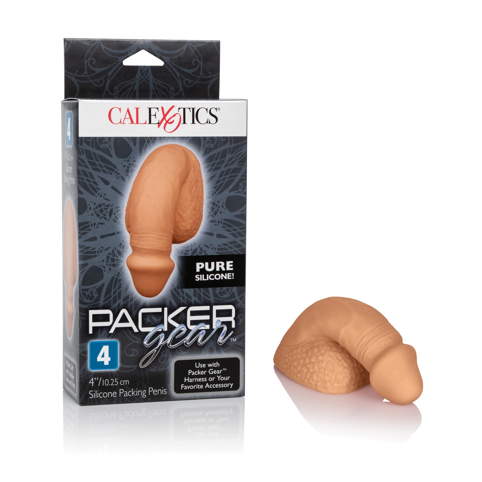 Packer Gear 4" Silicone Packing Penis - Tan Packer Gear 4" Silicone Packing Penis - Tan