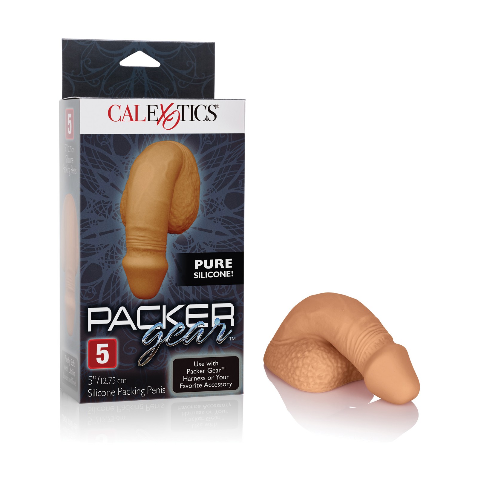 Packer Gear Pene de Silicona de 5 Pulgadas para Confort Packer Gear Pene de Silicona de 5 Pulgadas para Confort