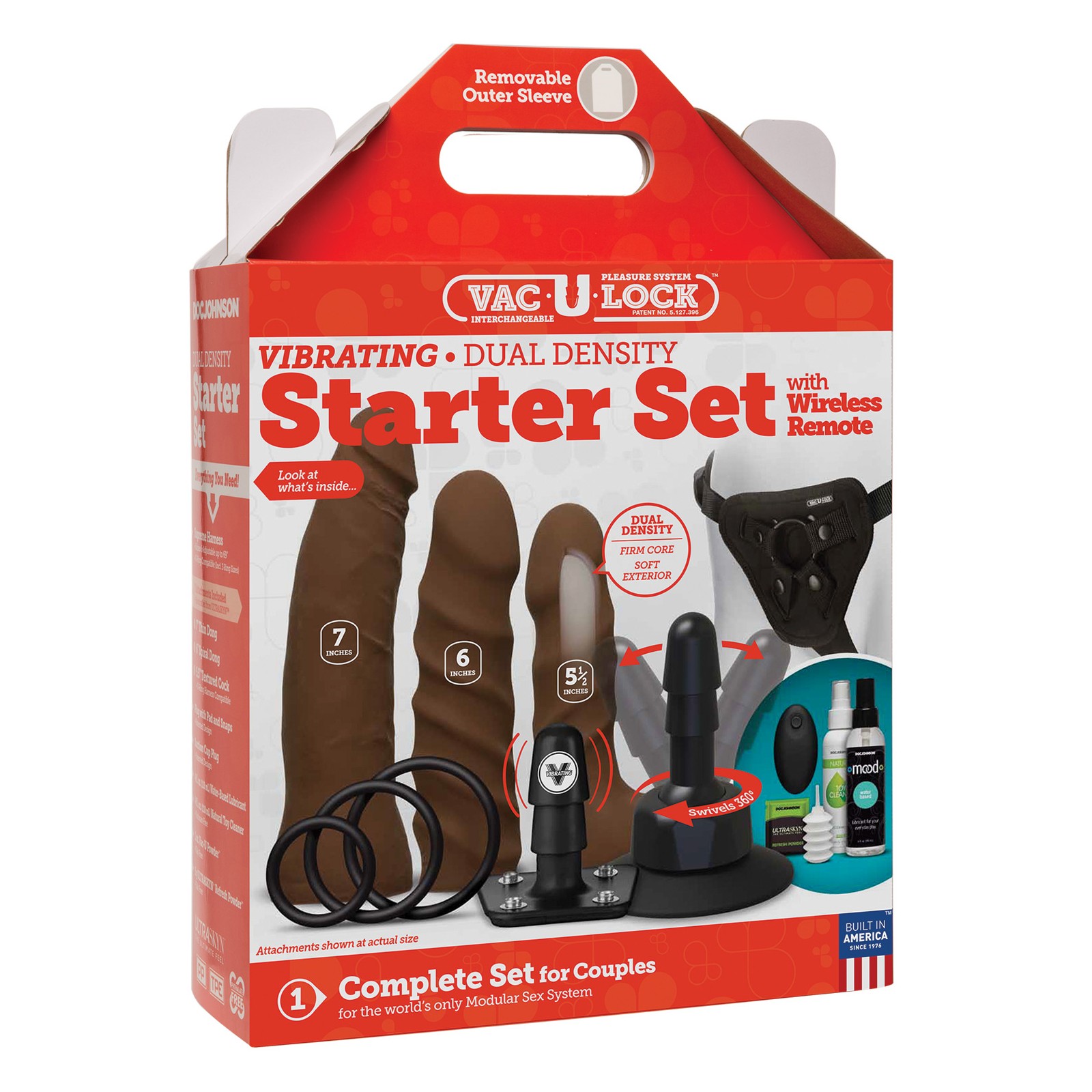 Set de Inicio Vac-U-Lock de Densidad Dual - Placer Máximo Set de Inicio Vac-U-Lock de Densidad Dual - Placer Máximo