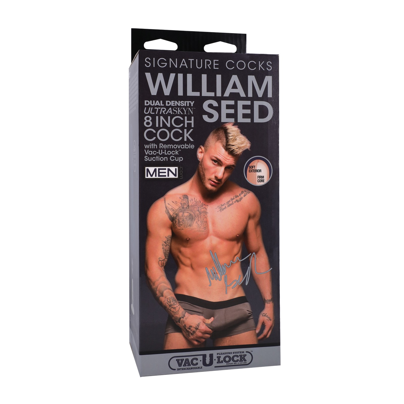 Pene ULTRASKYN 8" Signature Cocks con Base de Succión Vac-U-Lock Pene ULTRASKYN 8" Signature Cocks con Base de Succión Vac-U-Lock