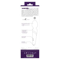 Varita Recargable Wanda con 10 Modos de Vibración para Placer Intenso