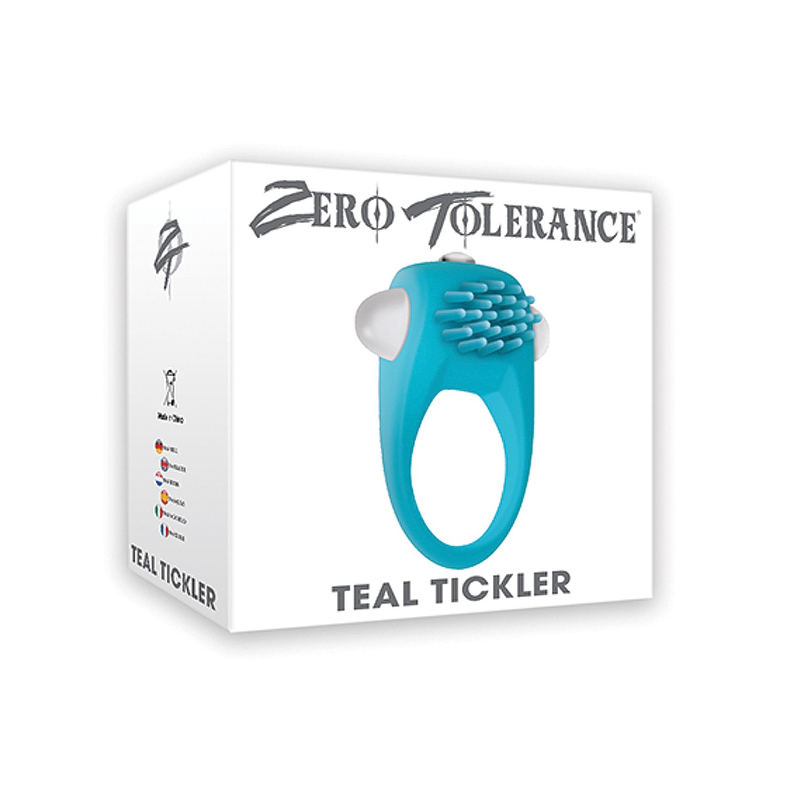 Zero Tolerance Teal Tickler for Heightened Pleasure Zero Tolerance Teal Tickler for Heightened Pleasure