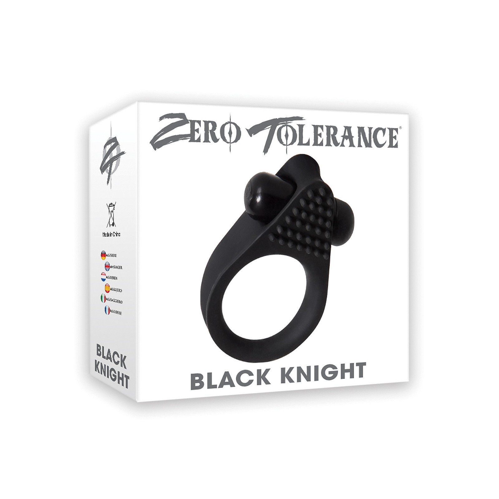 Zero Tolerance Black Knight Vibrating Cock Ring Zero Tolerance Black Knight Vibrating Cock Ring