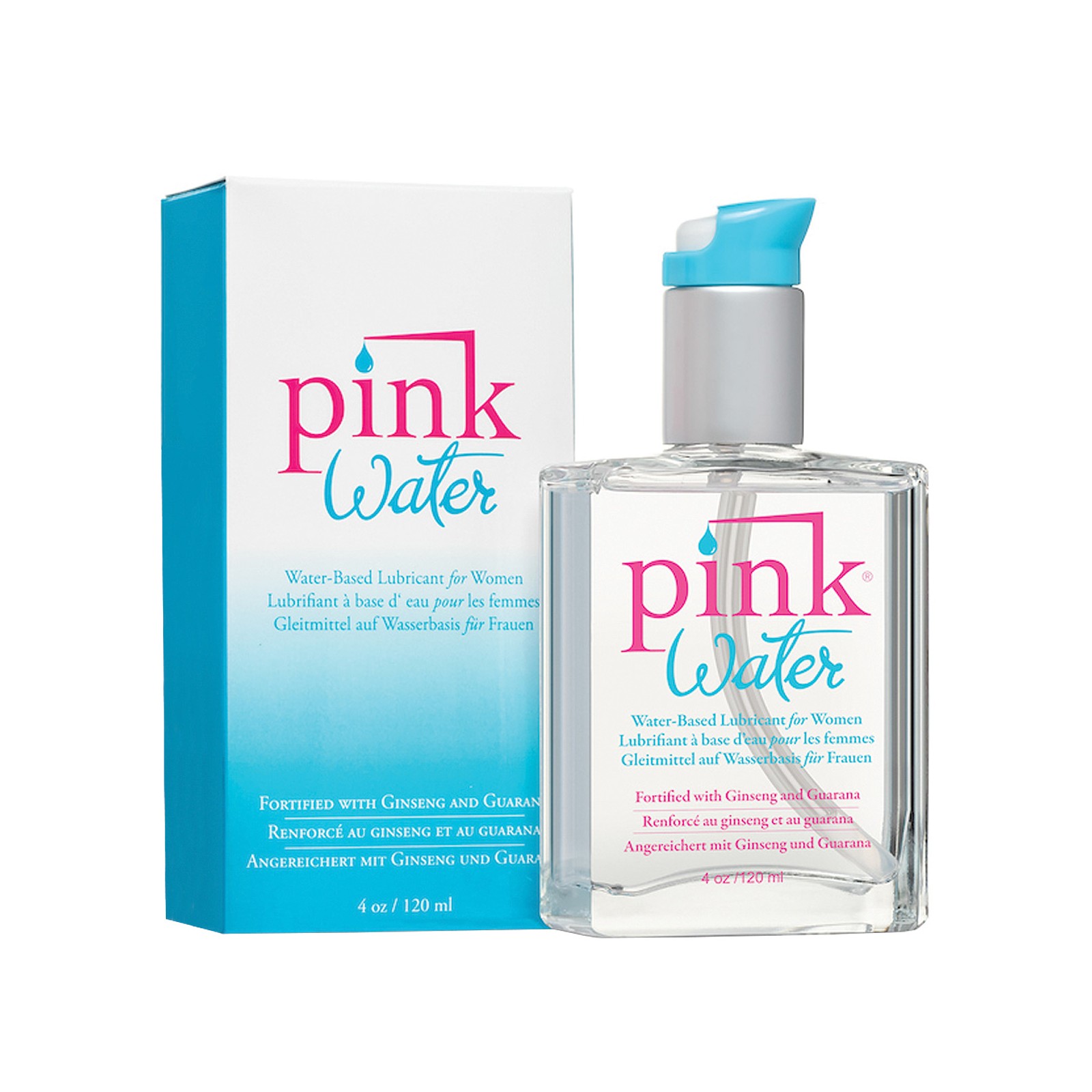 Pink Water Based Lubricant - 4 Ounce Bottle Pink Water Based Lubricant - 4 Ounce Bottle