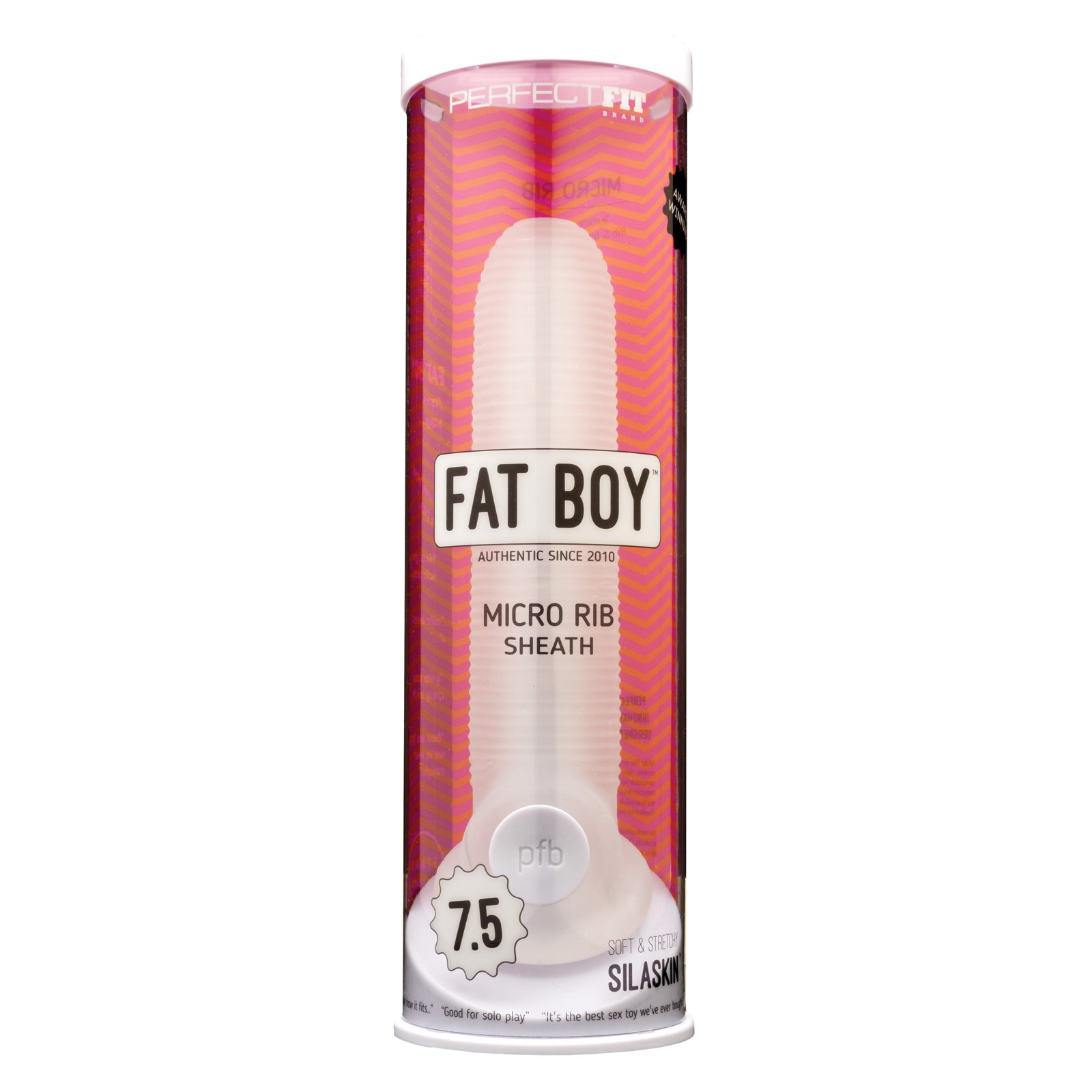 Perfect Fit Fat Boy Micro Ribbed Sheath Perfect Fit Fat Boy Micro Ribbed Sheath