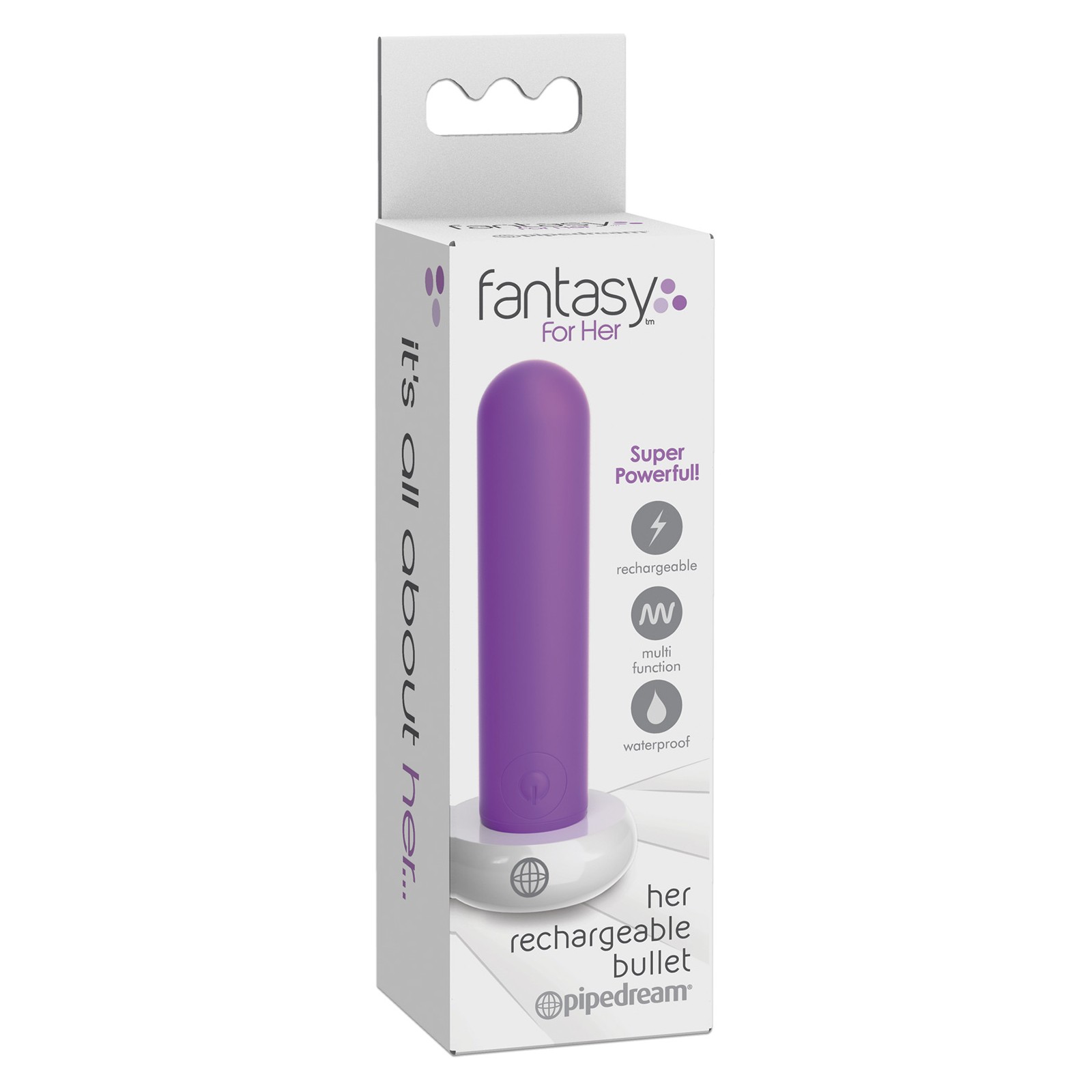 Fantasy for Her Rechargeable Bullet - Purple Fantasy for Her Rechargeable Bullet - Purple