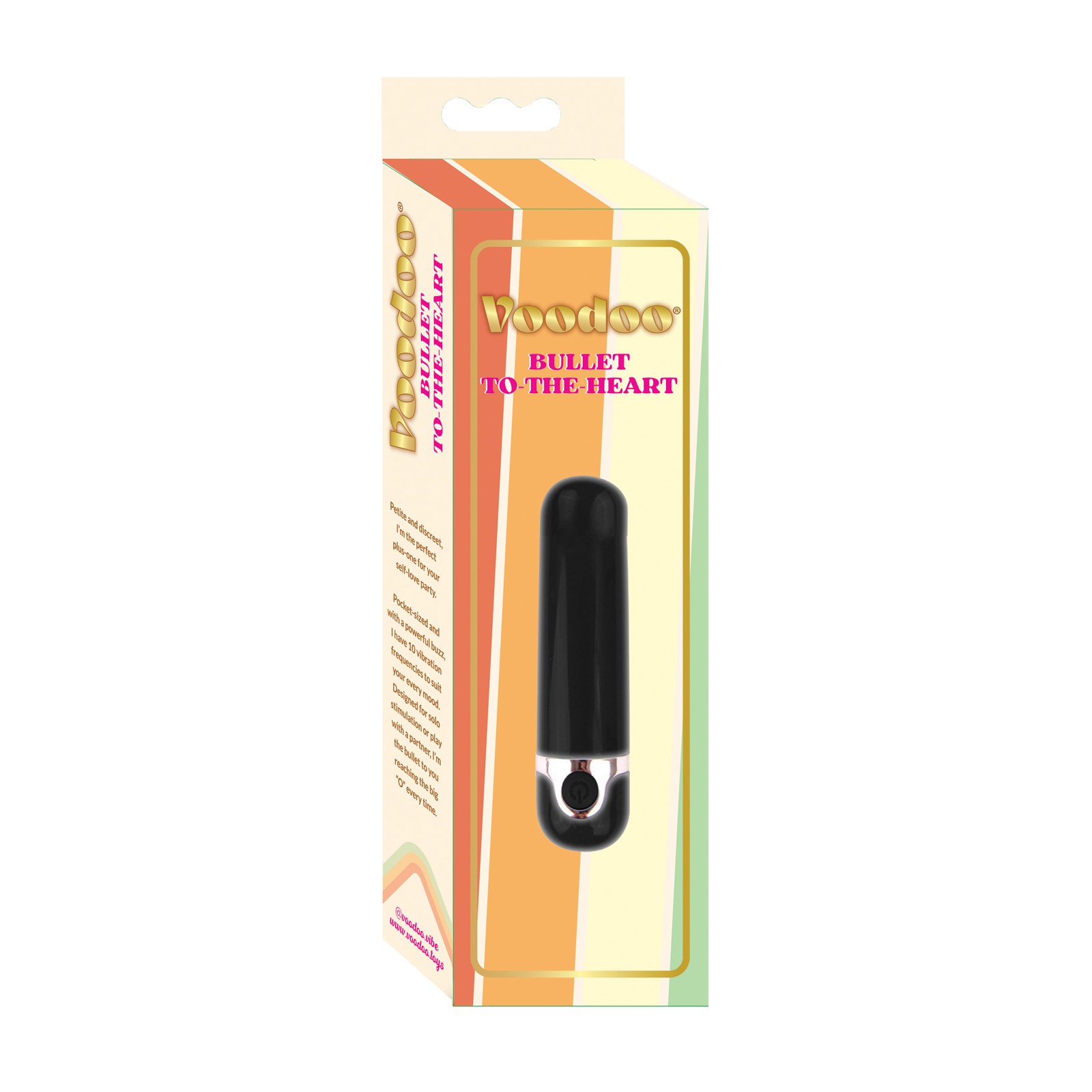 Voodoo Bullet to The Heart 10X Wireless Black Voodoo Bullet to The Heart 10X Wireless Black