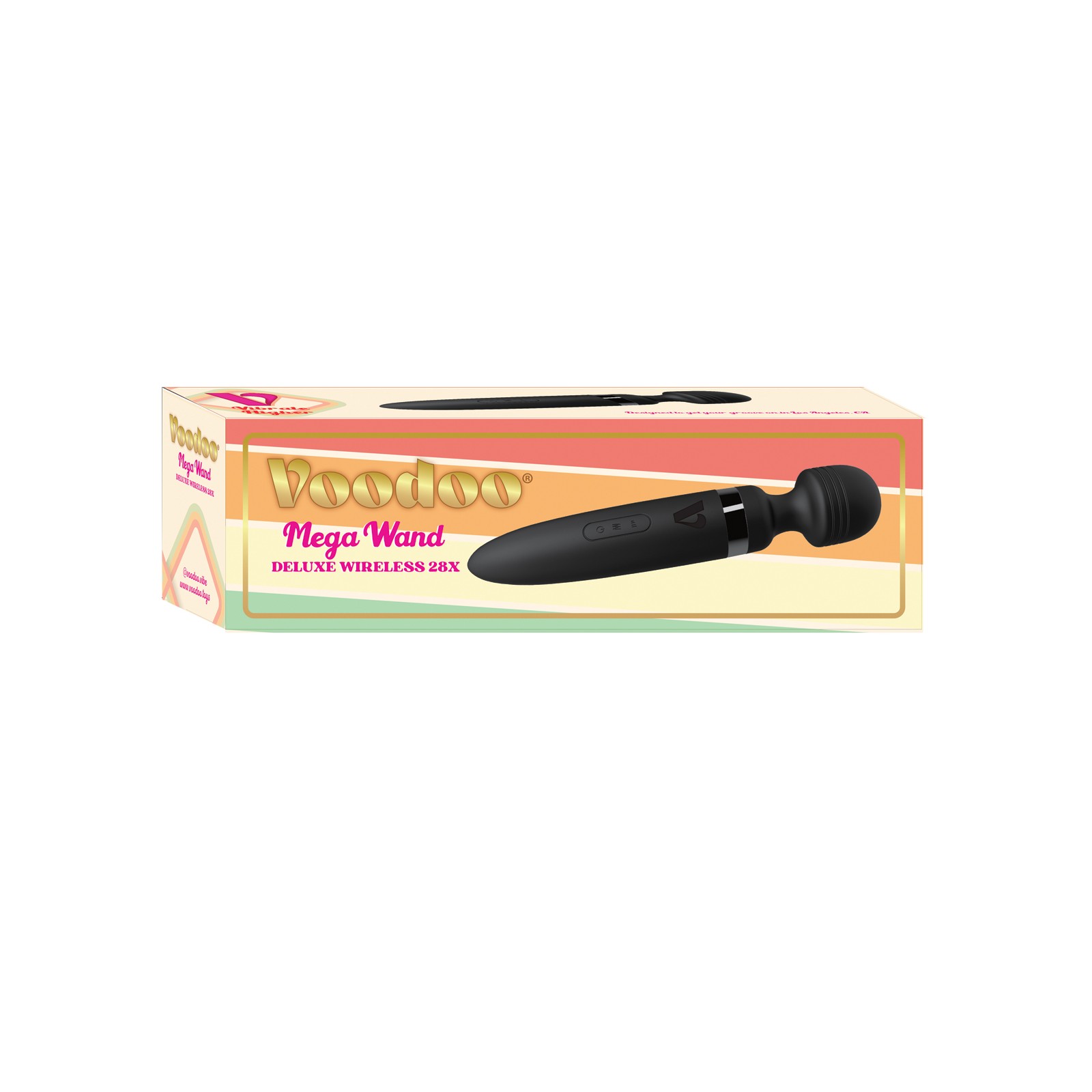 Varita Deluxe Mega Voodoo 28X - Negra Varita Deluxe Mega Voodoo 28X - Negra