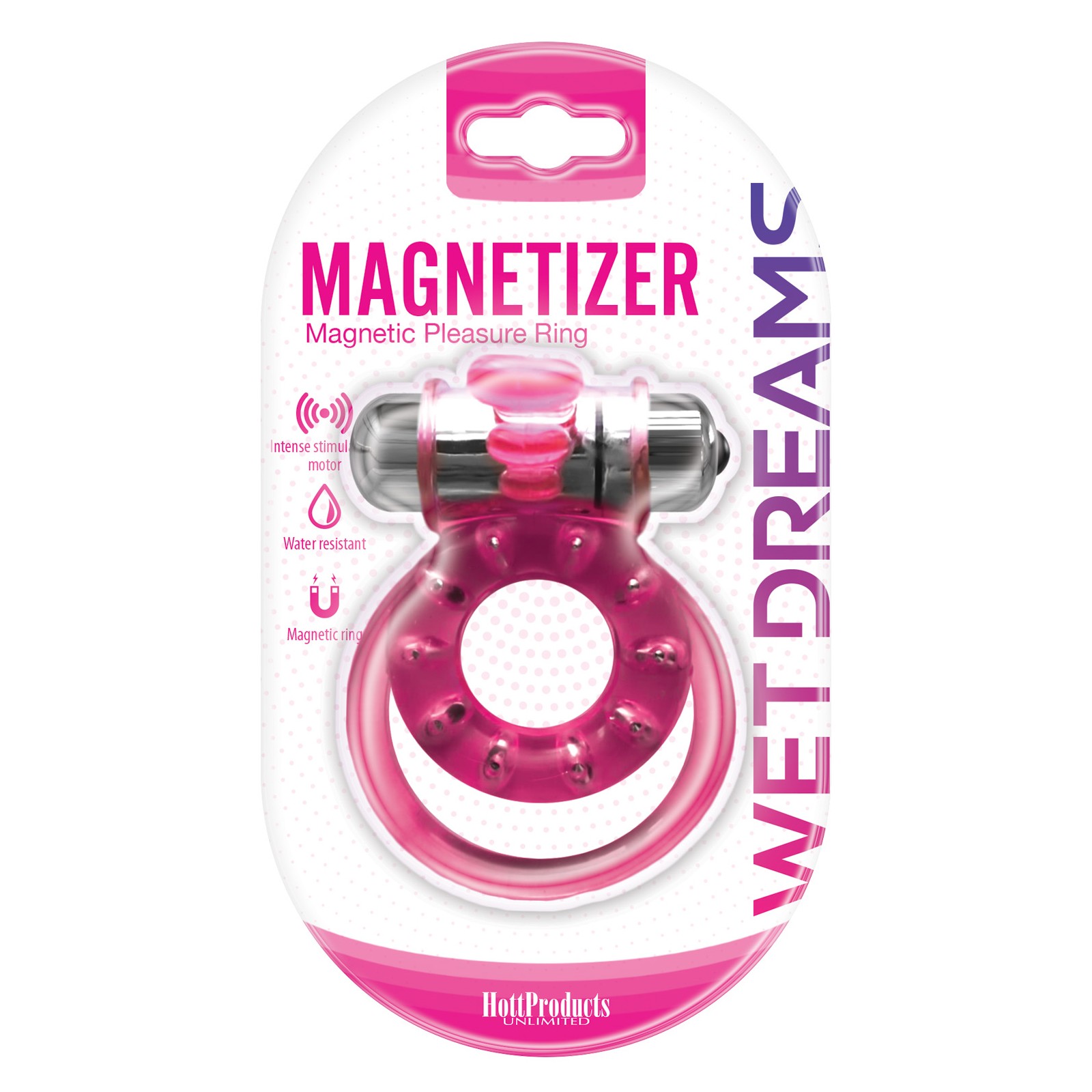 Wet Dreams Magnetizer Magnetic Pleasure Ring Pink Wet Dreams Magnetizer Magnetic Pleasure Ring Pink